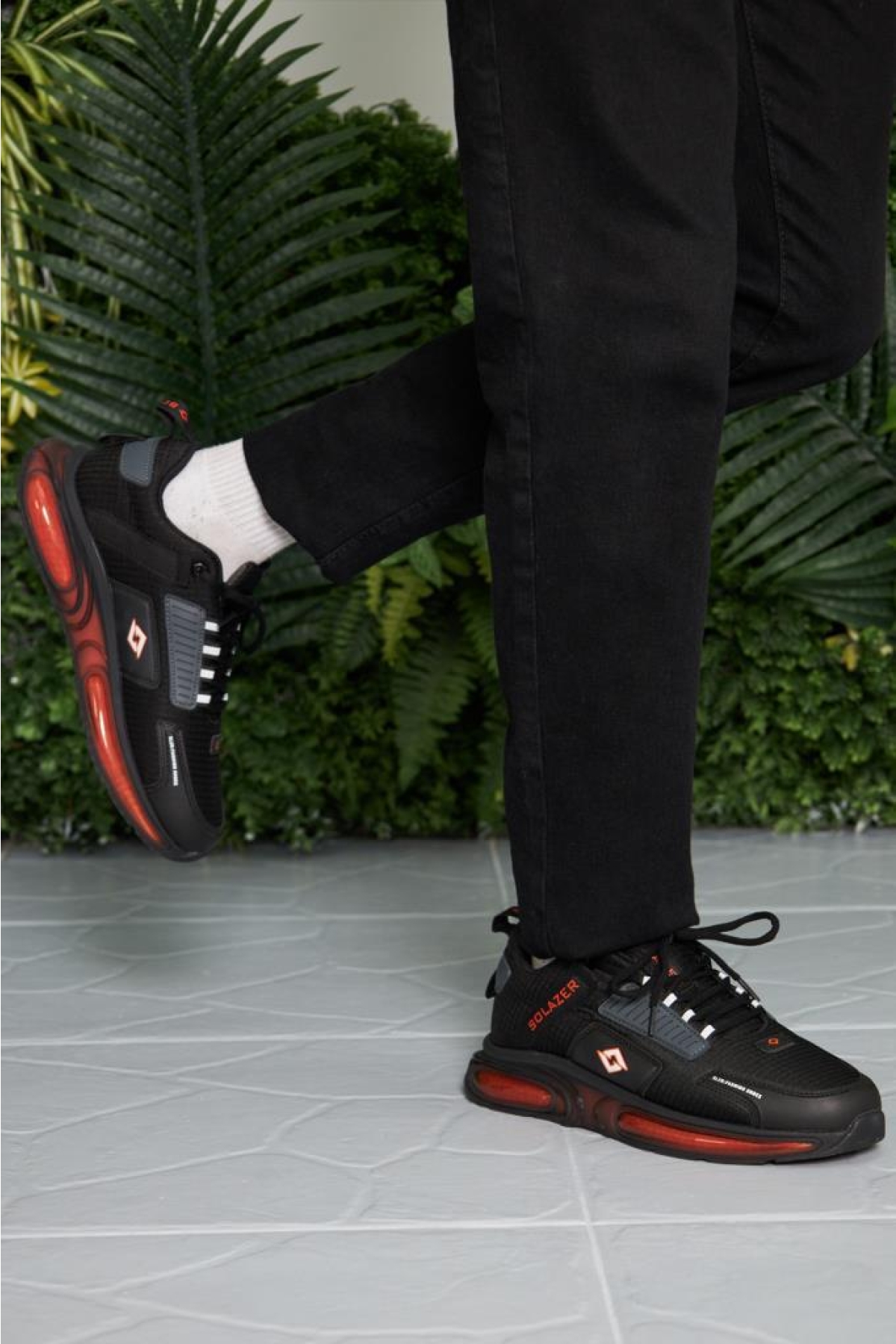 Slzr 02755 Erkek Fileli Günlük Spor Ayakkabı - Görsel 2