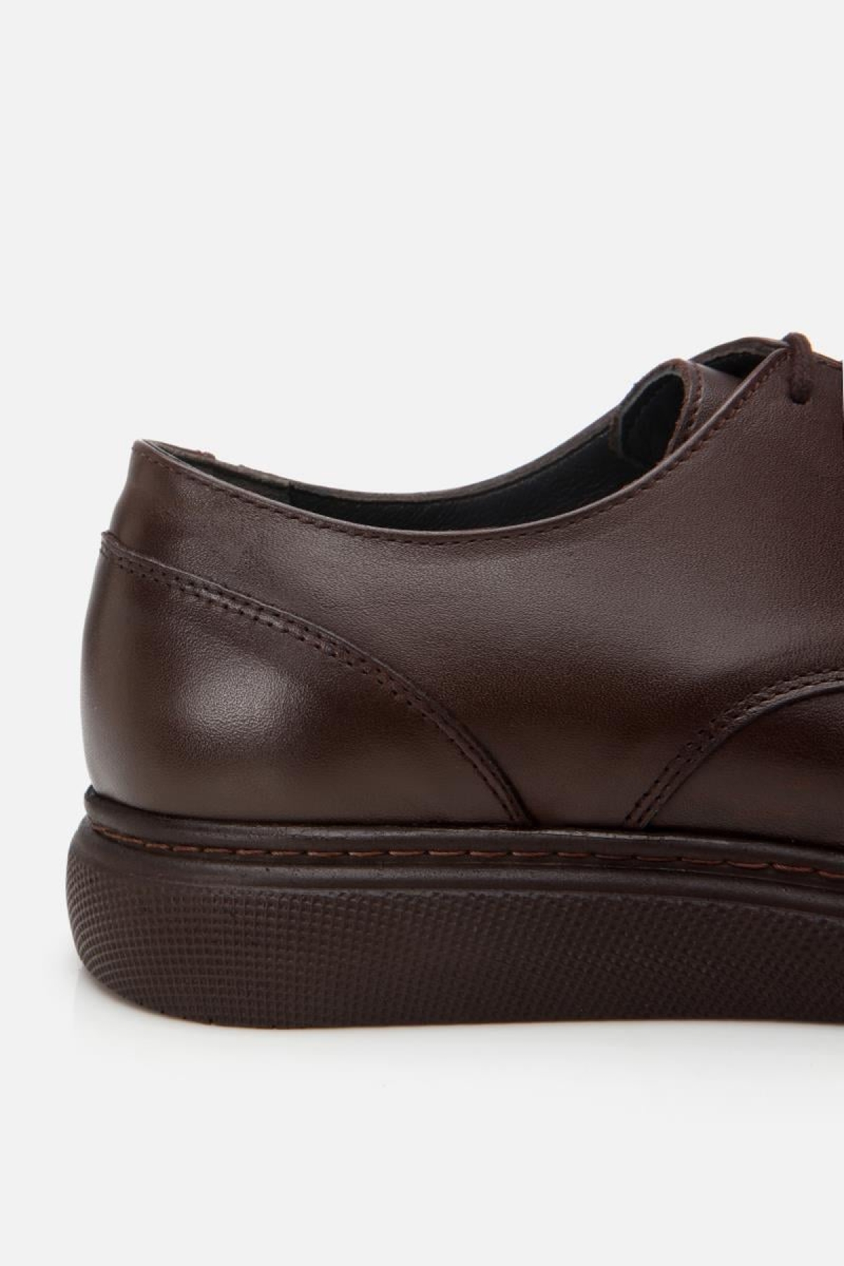 Erkek Deri Kahverengi Hafif Tabanlı Klasik Ayakkabı - Görsel 6