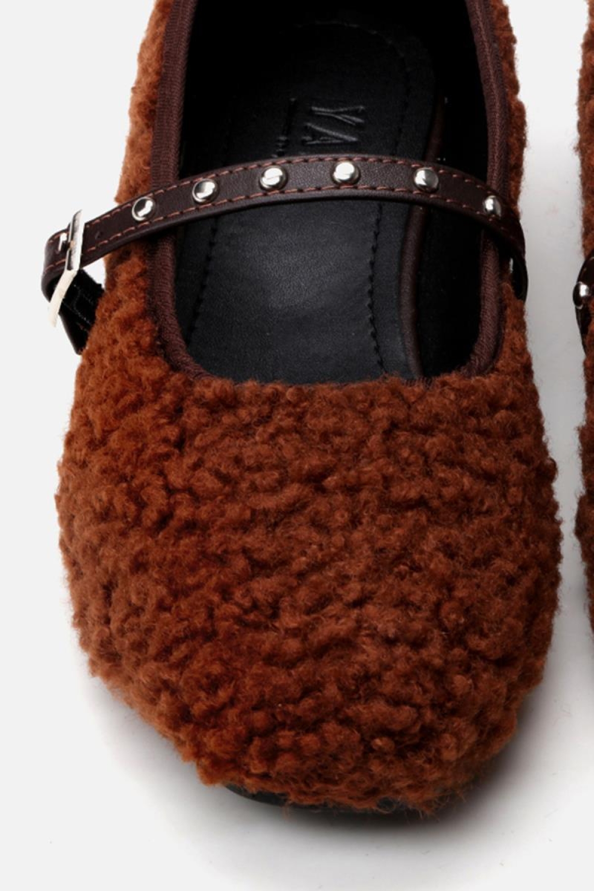 Peluş Kahve Kadın Babet - Görsel 7