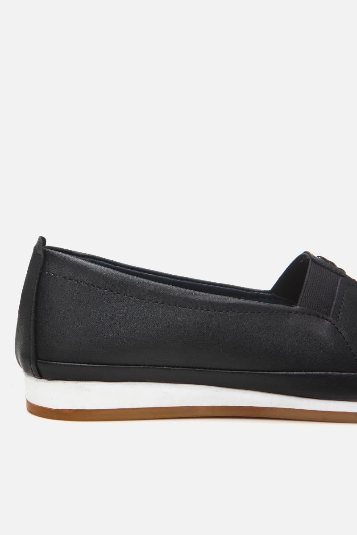 Kadın Siyah Comfort Düz Ayakkabı - Görsel 8