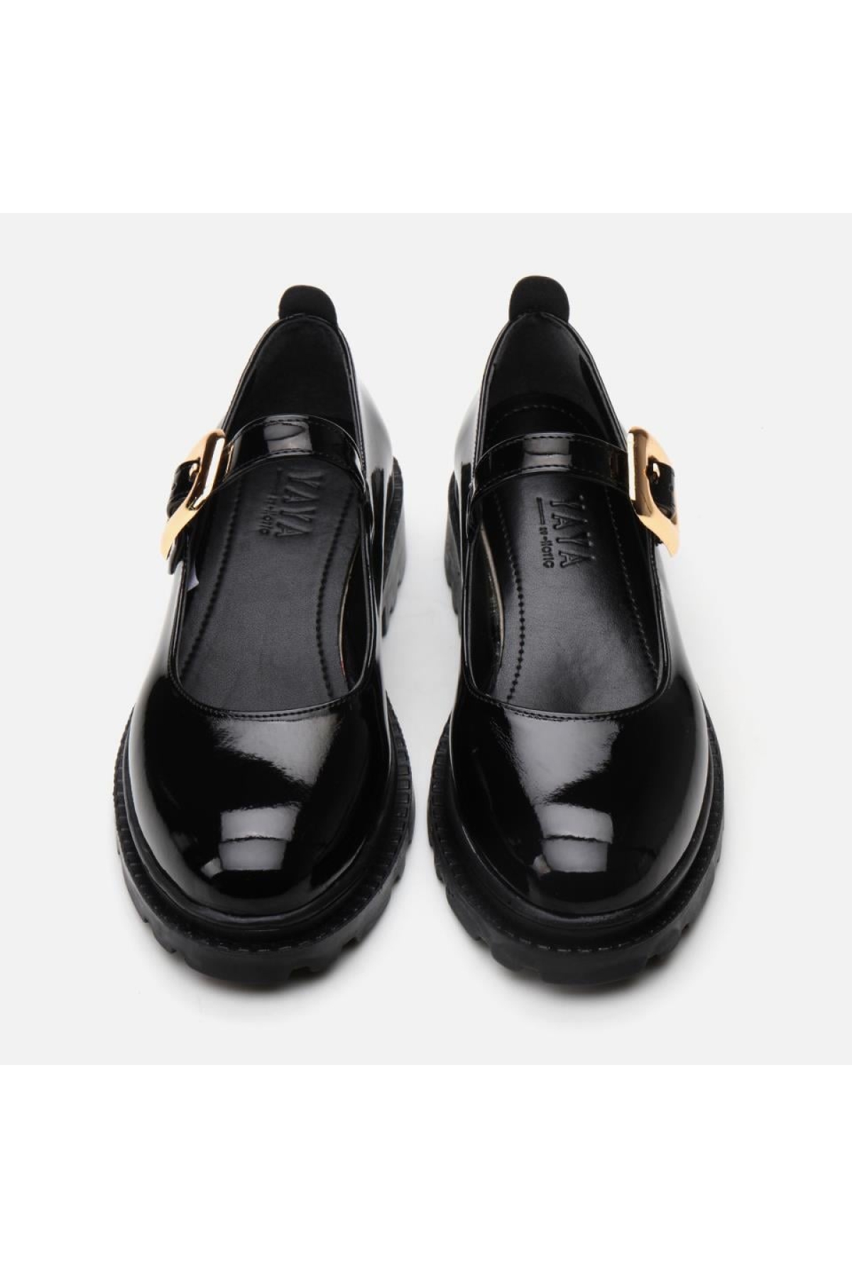 Mary Jane Siyah Kadın Ayakkabı - Görsel 7