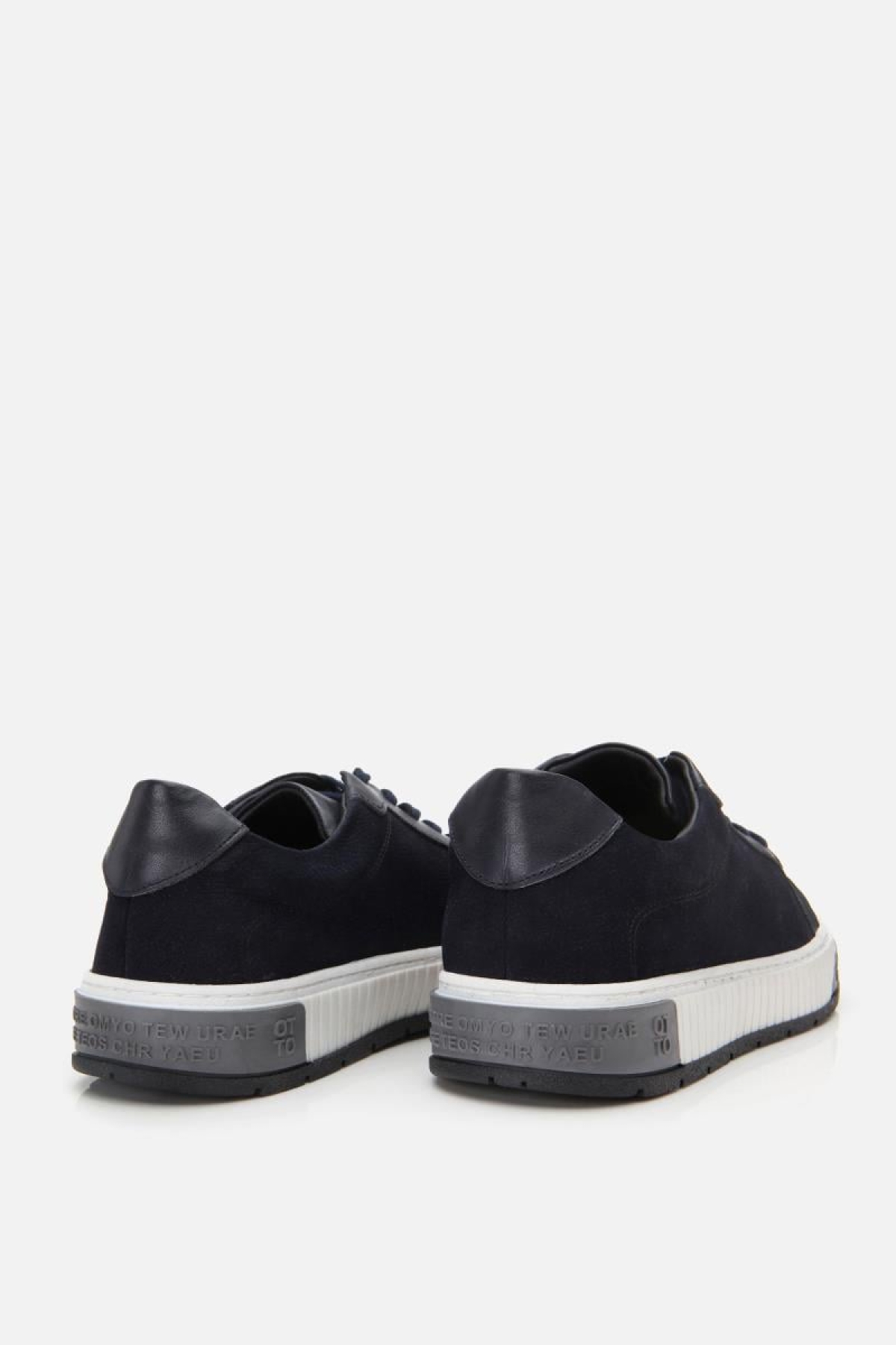 Erkek Nubuk Deri Lacivert Günlük Ayakkabı - Görsel 11