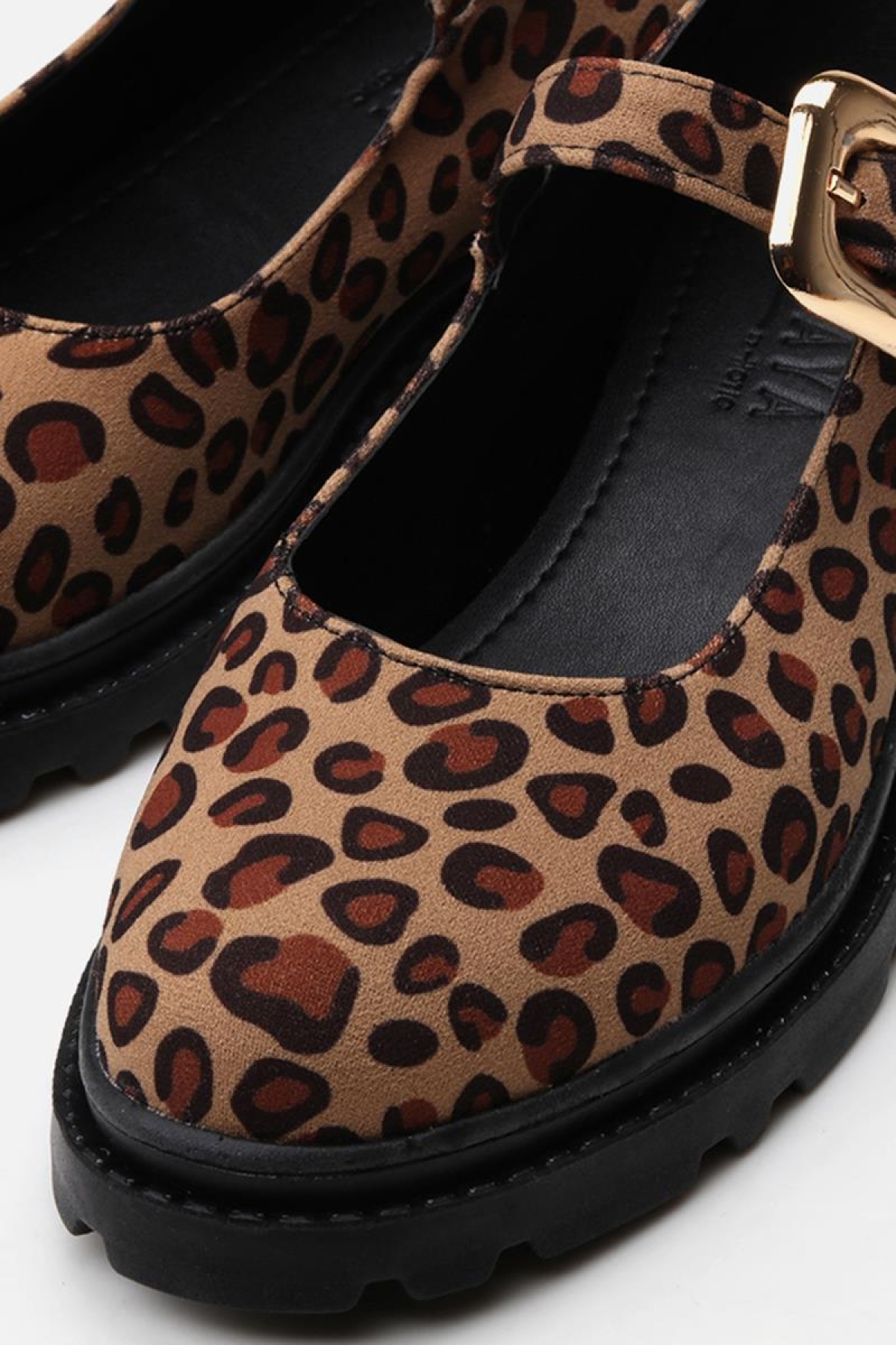 Mary Jane Leopar Kadın Ayakkabı - Görsel 4