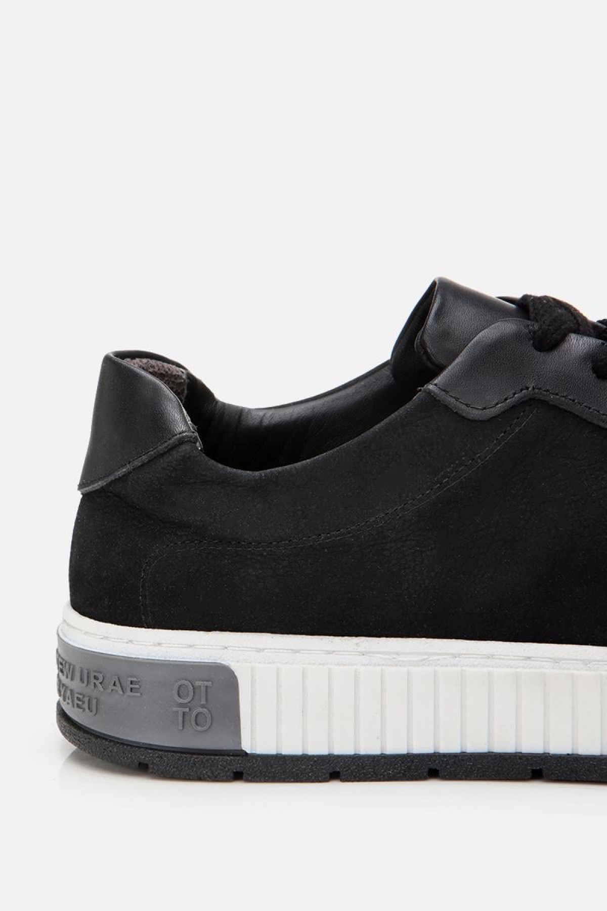 Erkek Nubuk Deri Siyah Günlük Ayakkabı - Görsel 7