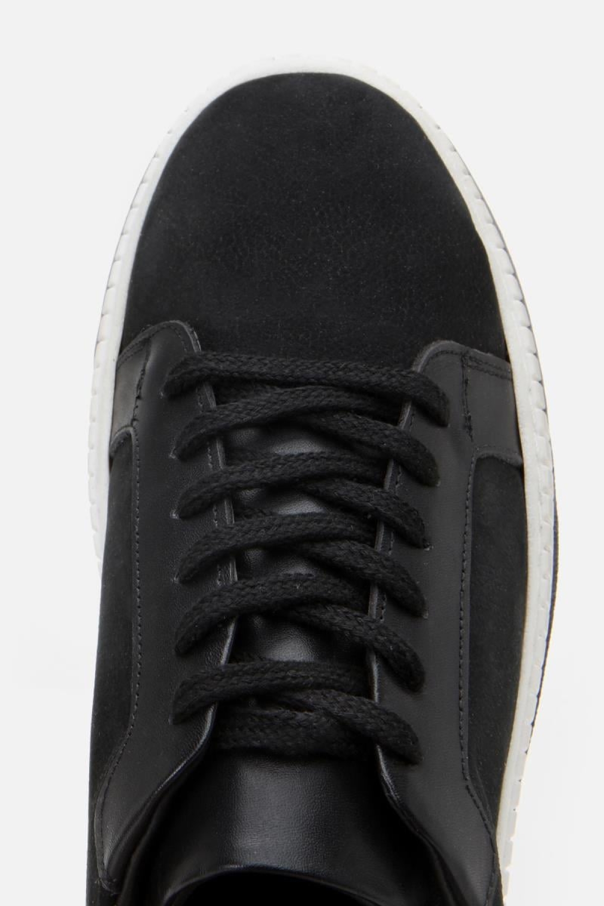 Erkek Nubuk Deri Siyah Günlük Ayakkabı - Görsel 8