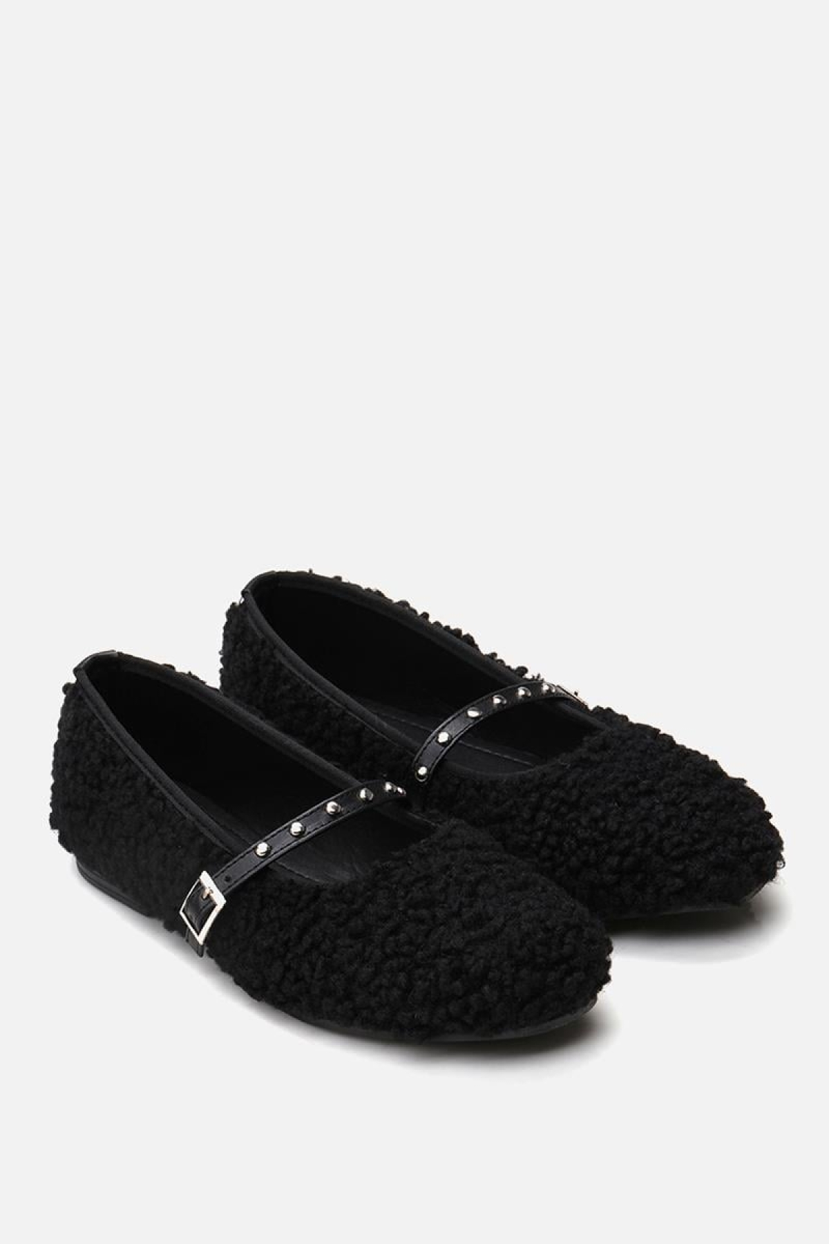 Peluş Siyah Kadın Babet - Görsel 3