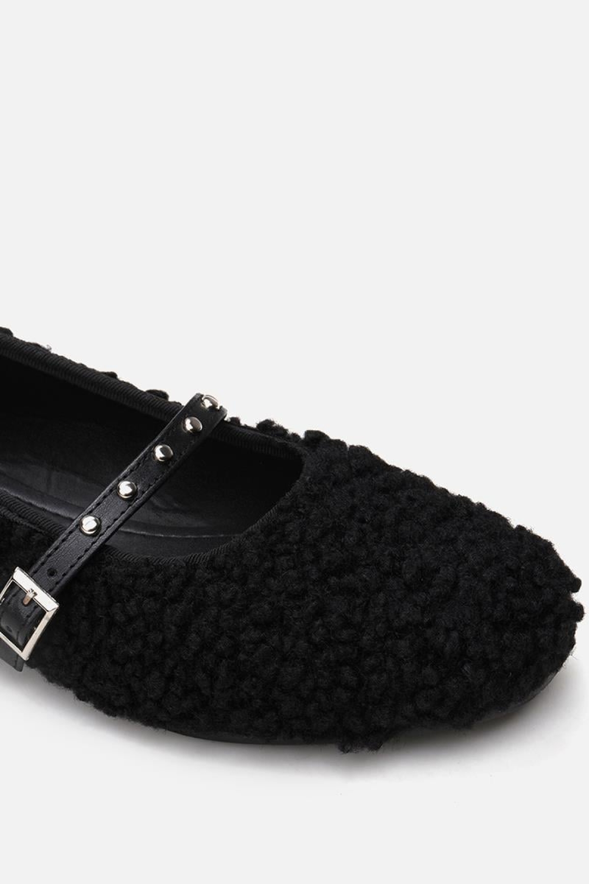 Peluş Siyah Kadın Babet - Görsel 5