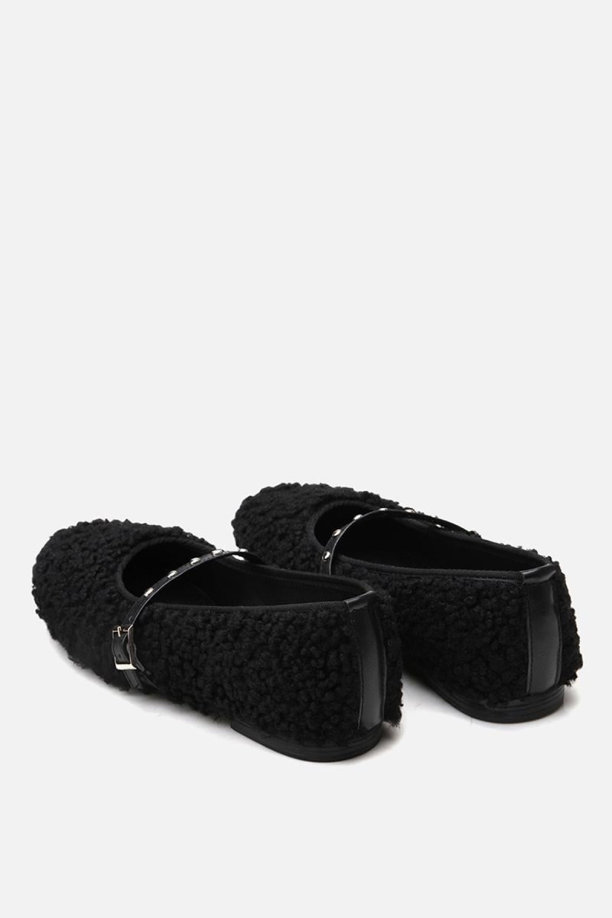 Peluş Siyah Kadın Babet - Görsel 7