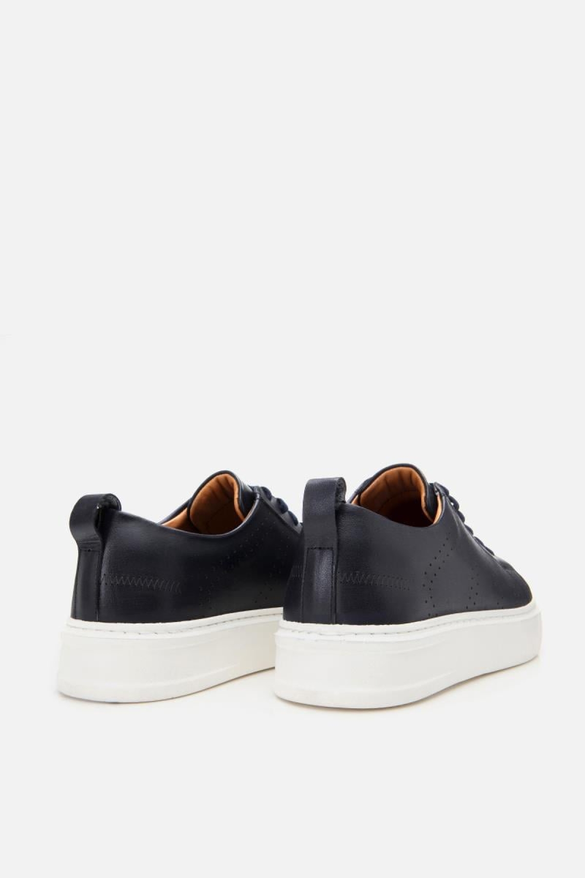 Erkek Deri Lacivert Hafif Tabanlı Spor Ayakkabı - Görsel 11