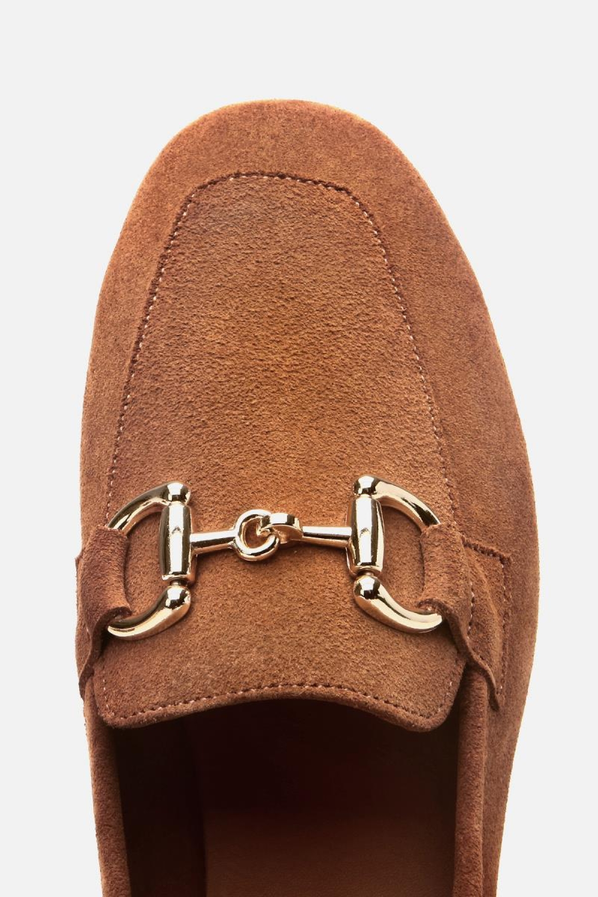 Kadın Deri Taba Tokalı Loafer - Görsel 8