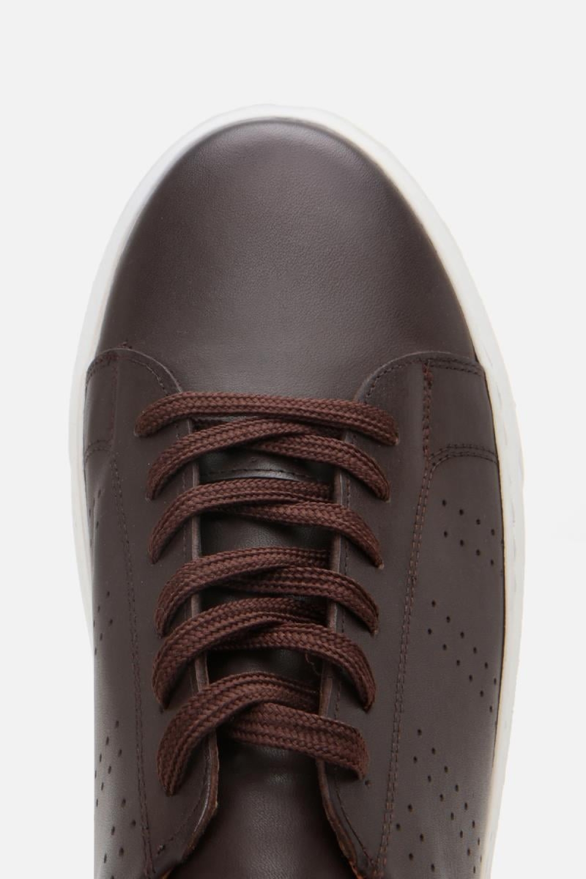 Erkek Deri Kahverengi Hafif Tabanlı Spor Ayakkabı - Görsel 7