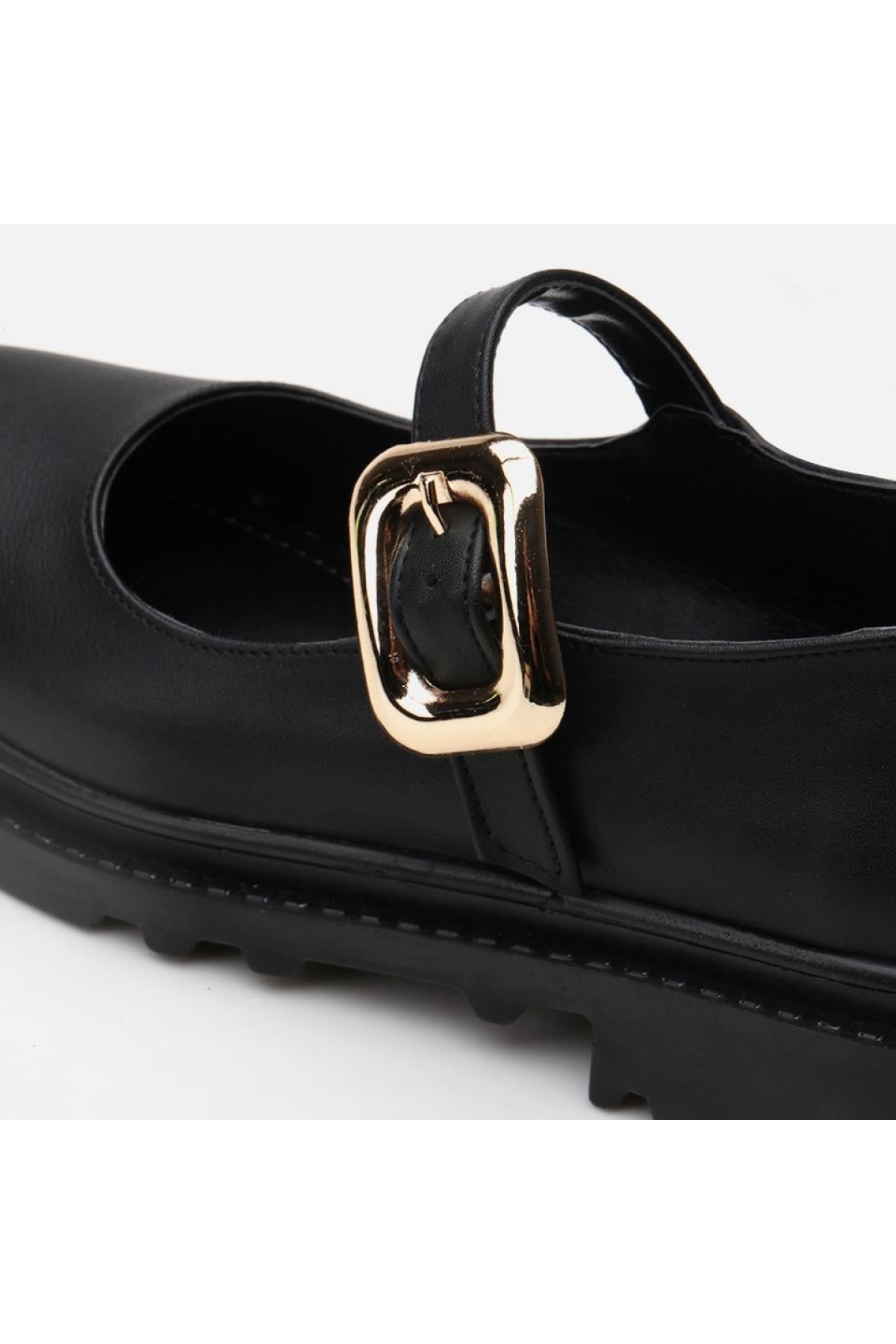 Mary Jane Siyah Kadın Ayakkabı - Görsel 7