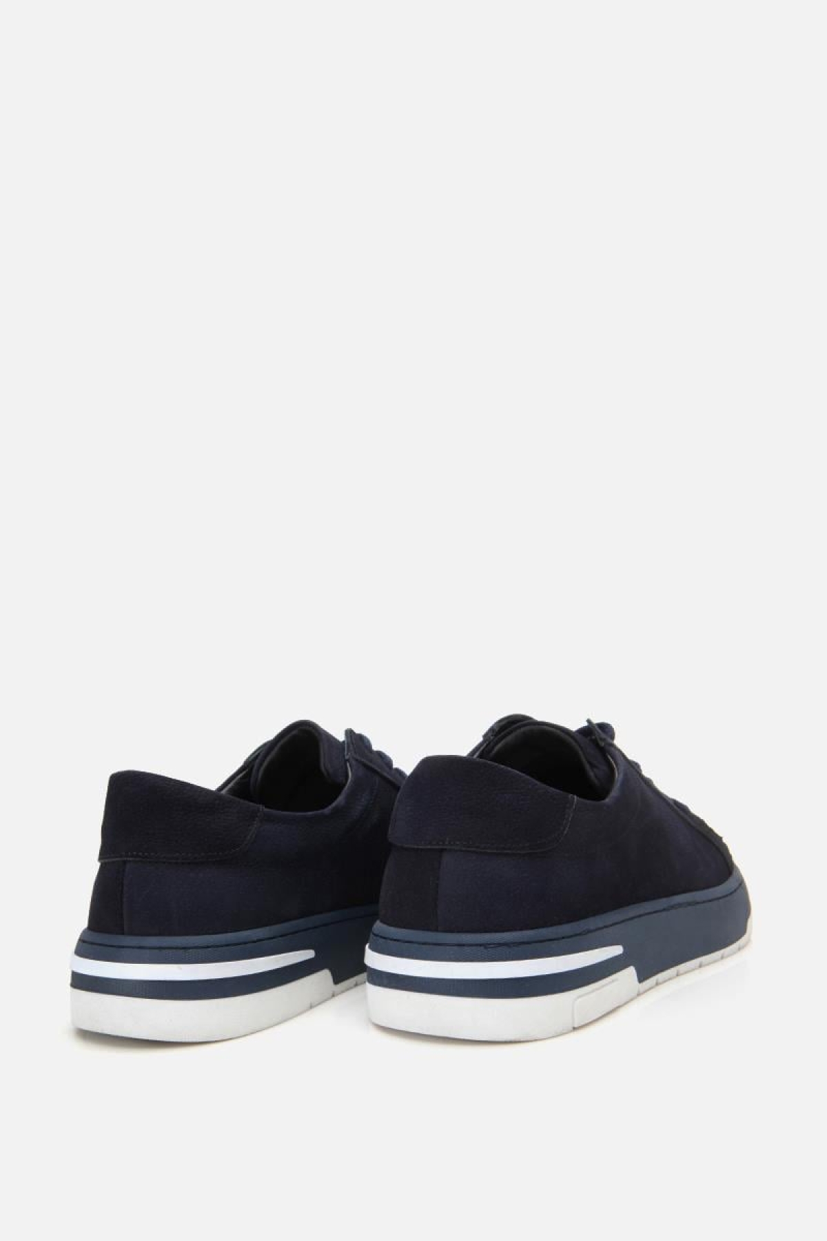 Erkek Nubuk Deri Lacivert Spor Ayakkabı - Görsel 7
