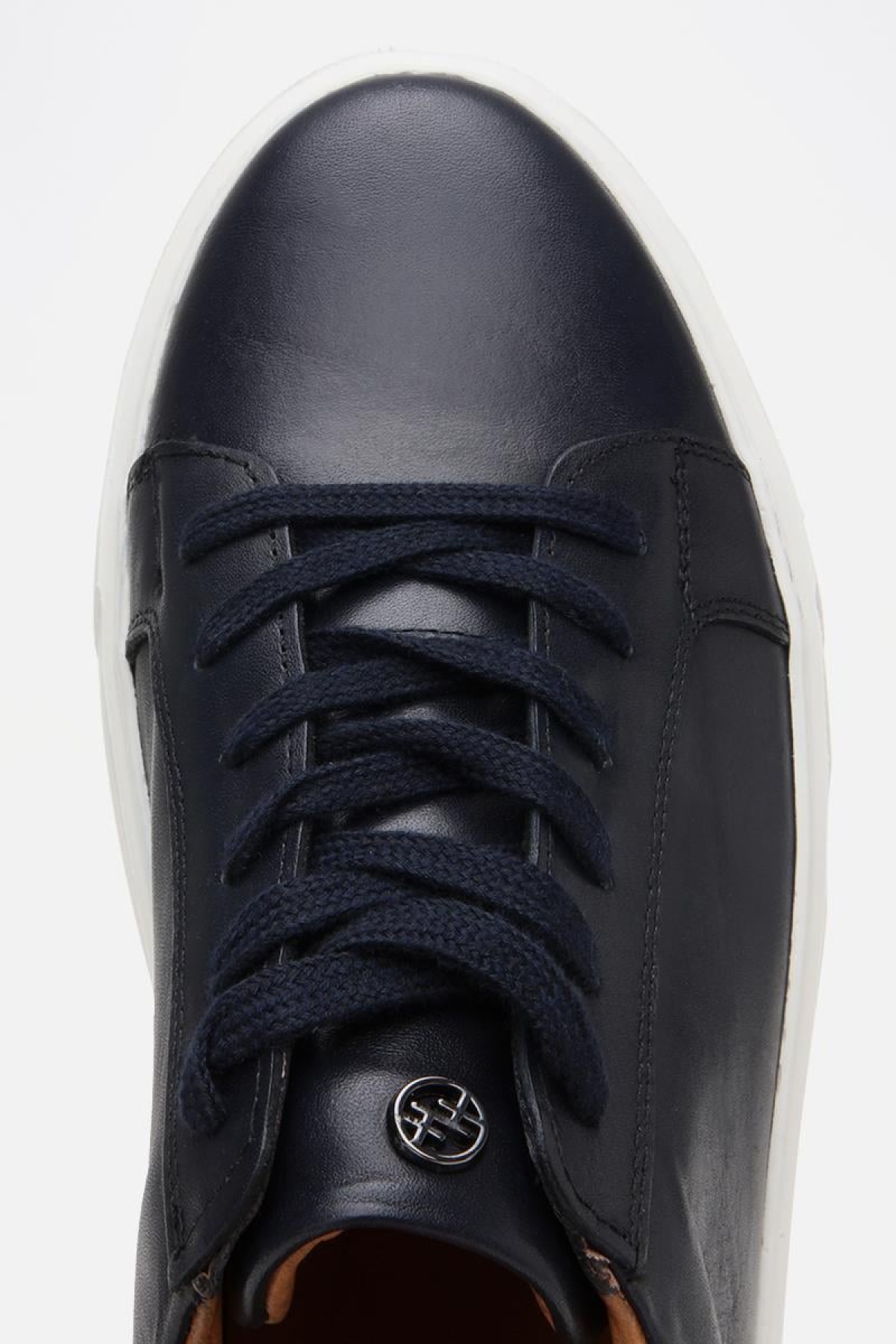 Erkek Deri Lacivert Hafif Tabanlı Spor Ayakkabı - Görsel 5