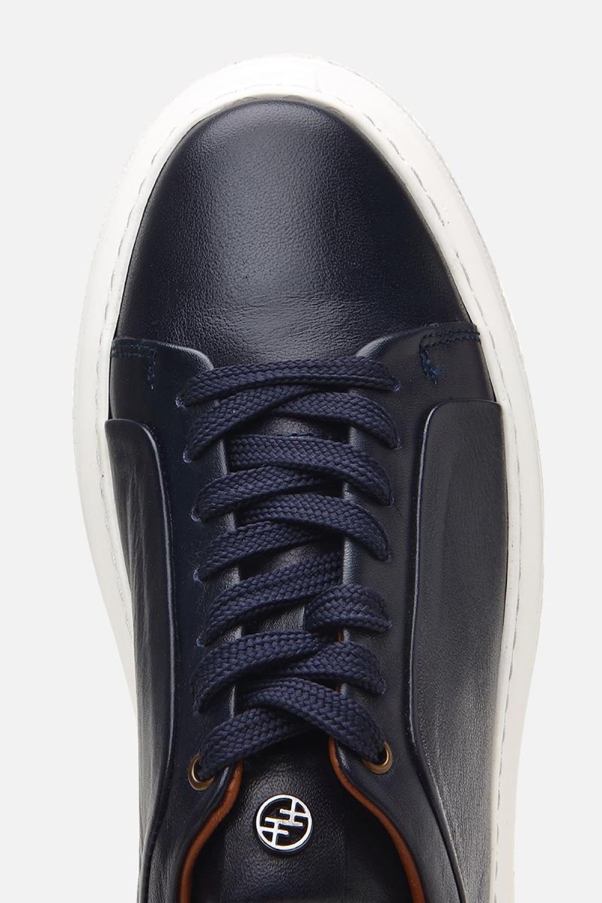 Erkek Deri Lacivert Hafif Tabanlı Spor Ayakkabı - Görsel 9