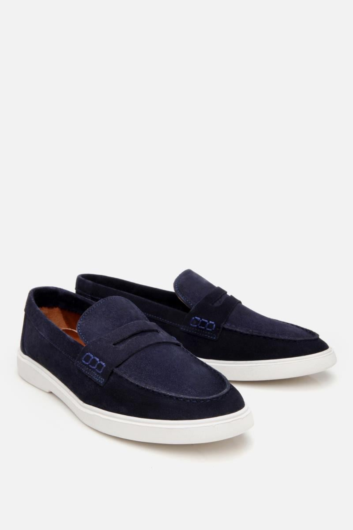 Erkek Süet Deri Siyah Hafif Tabanlı Günlük Loafer - Görsel 3