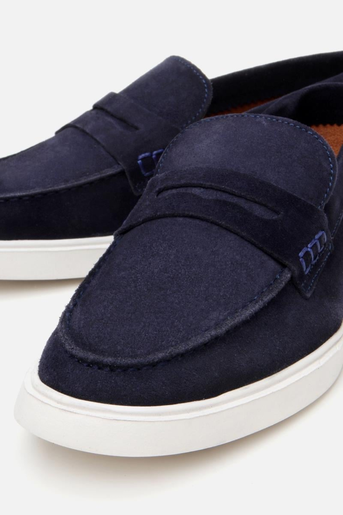 Erkek Süet Deri Siyah Hafif Tabanlı Günlük Loafer - Görsel 4