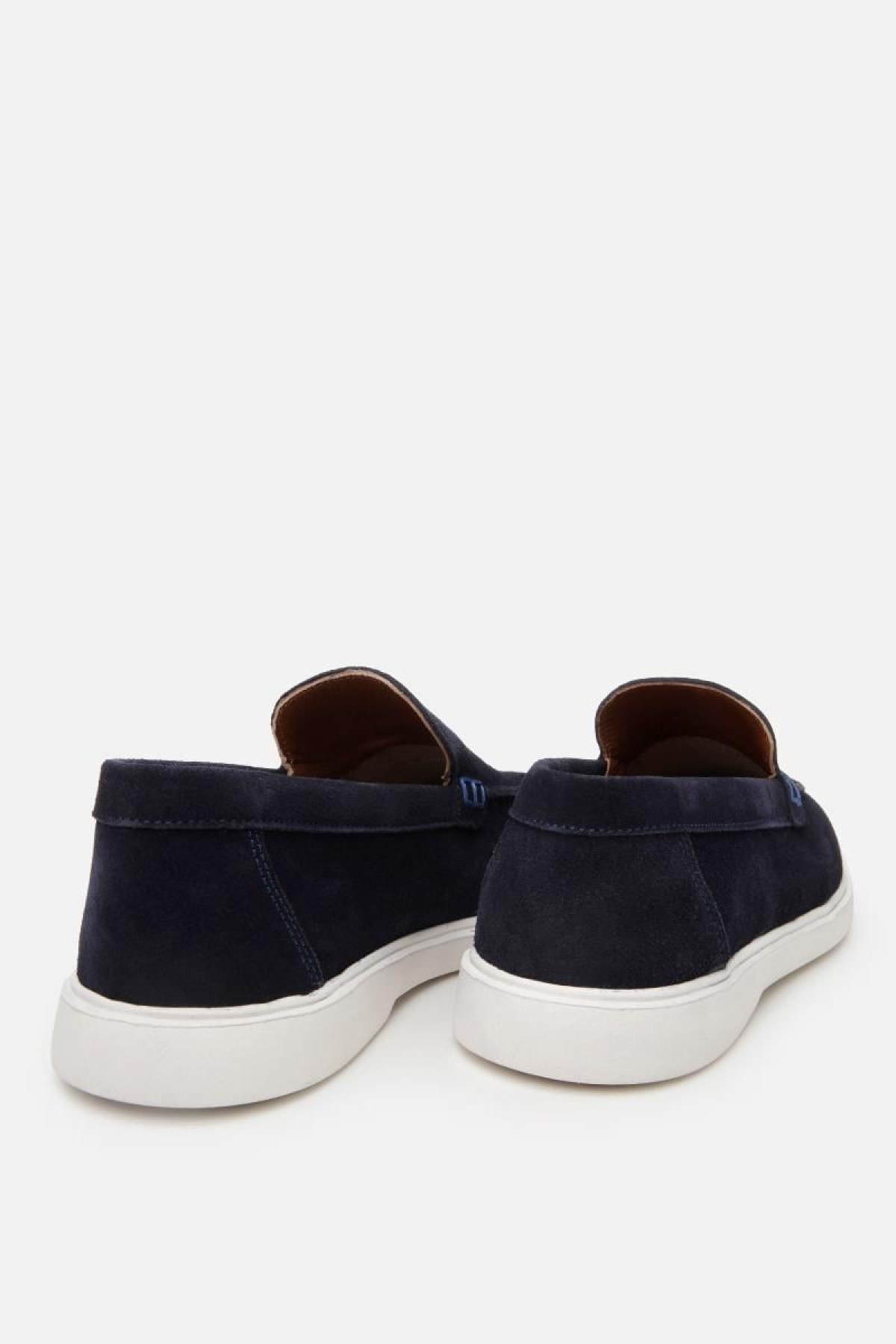 Erkek Süet Deri Lacivert Hafif Tabanlı Günlük Loafer - Görsel 5