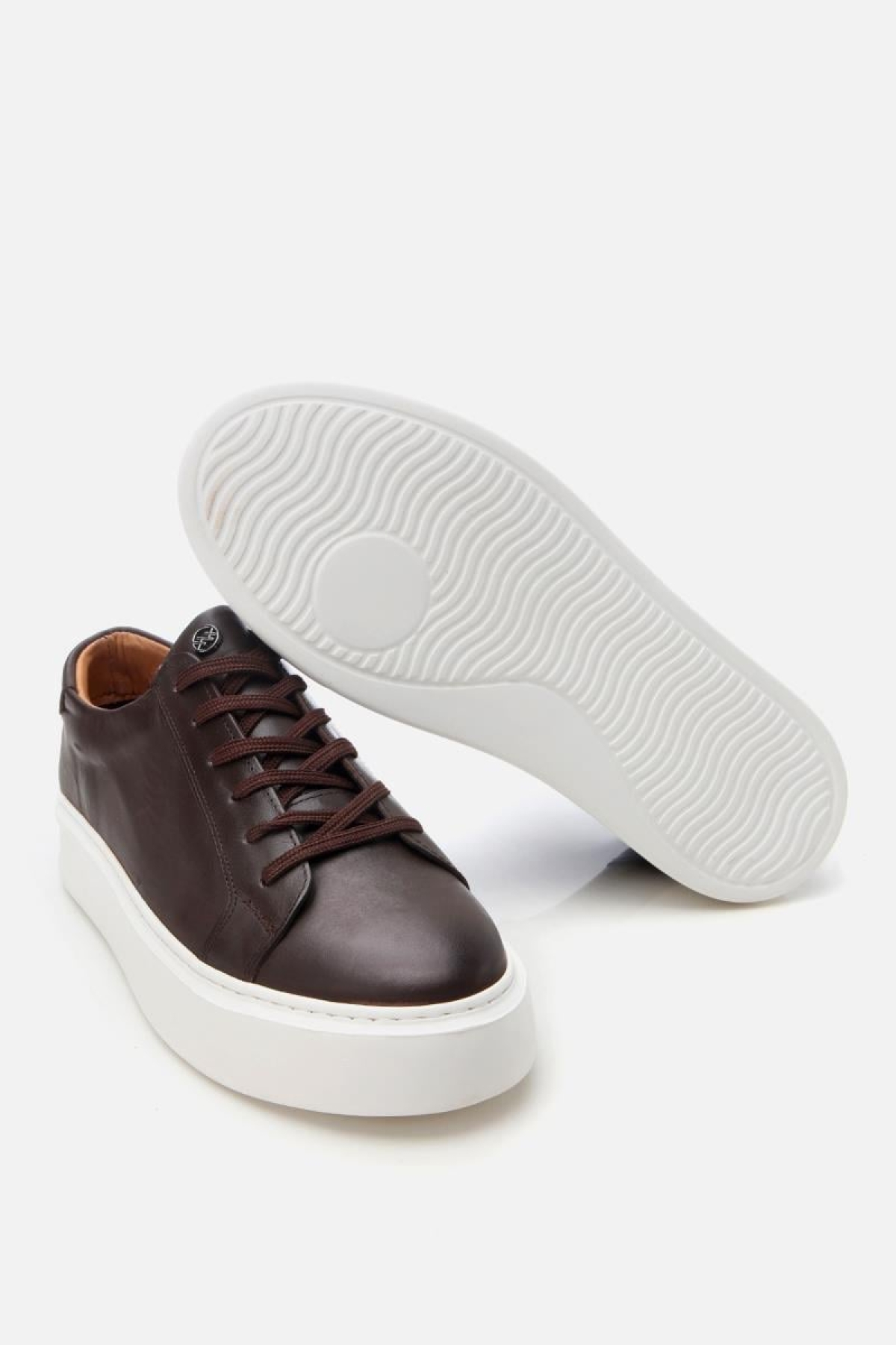 Erkek Deri Kahverengi Hafif Tabanlı Spor Ayakkabı - Görsel 7