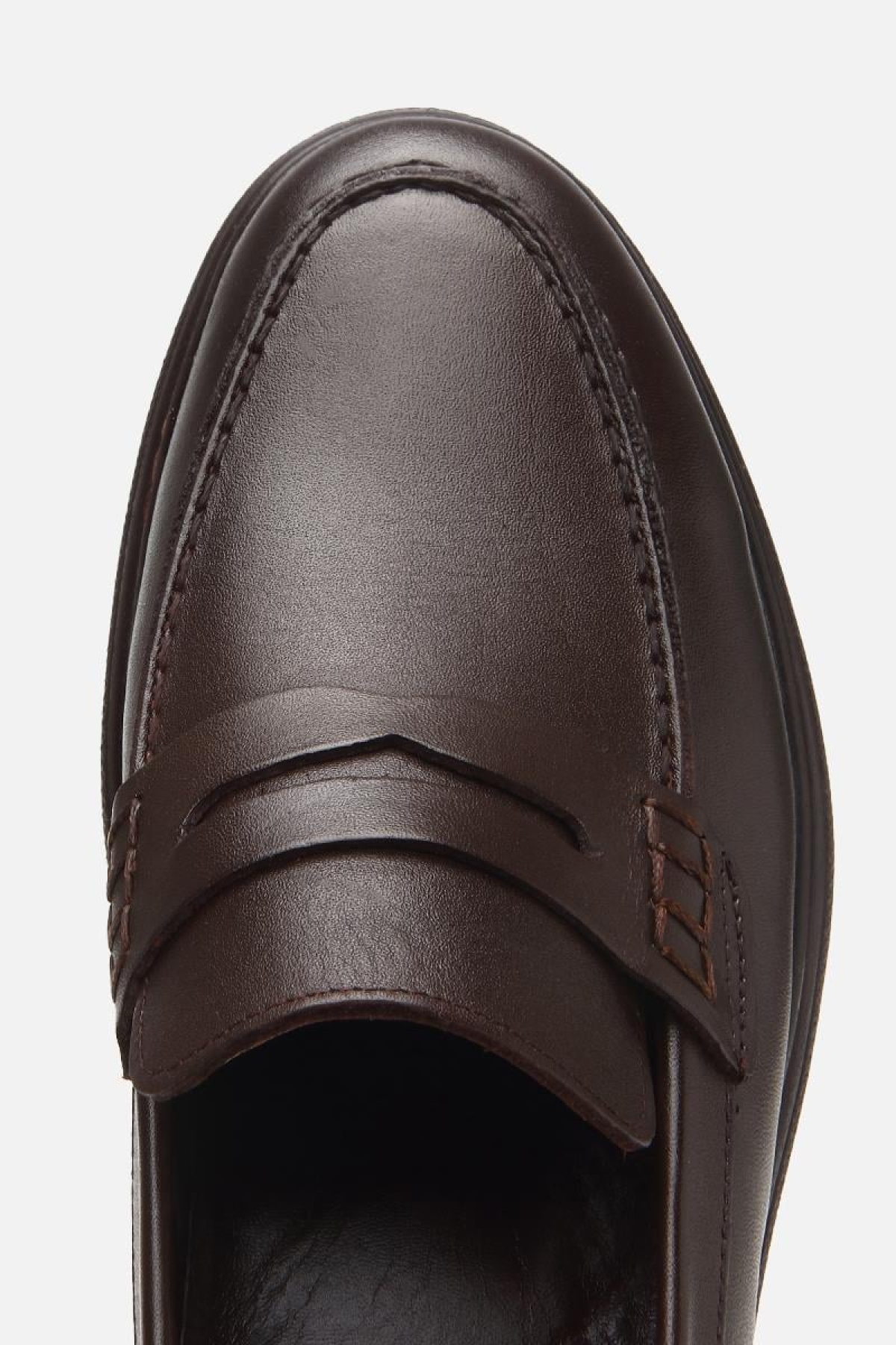 Erkek Deri Kahverengi Hafif Tabanlı Klasik Loafer - Görsel 9