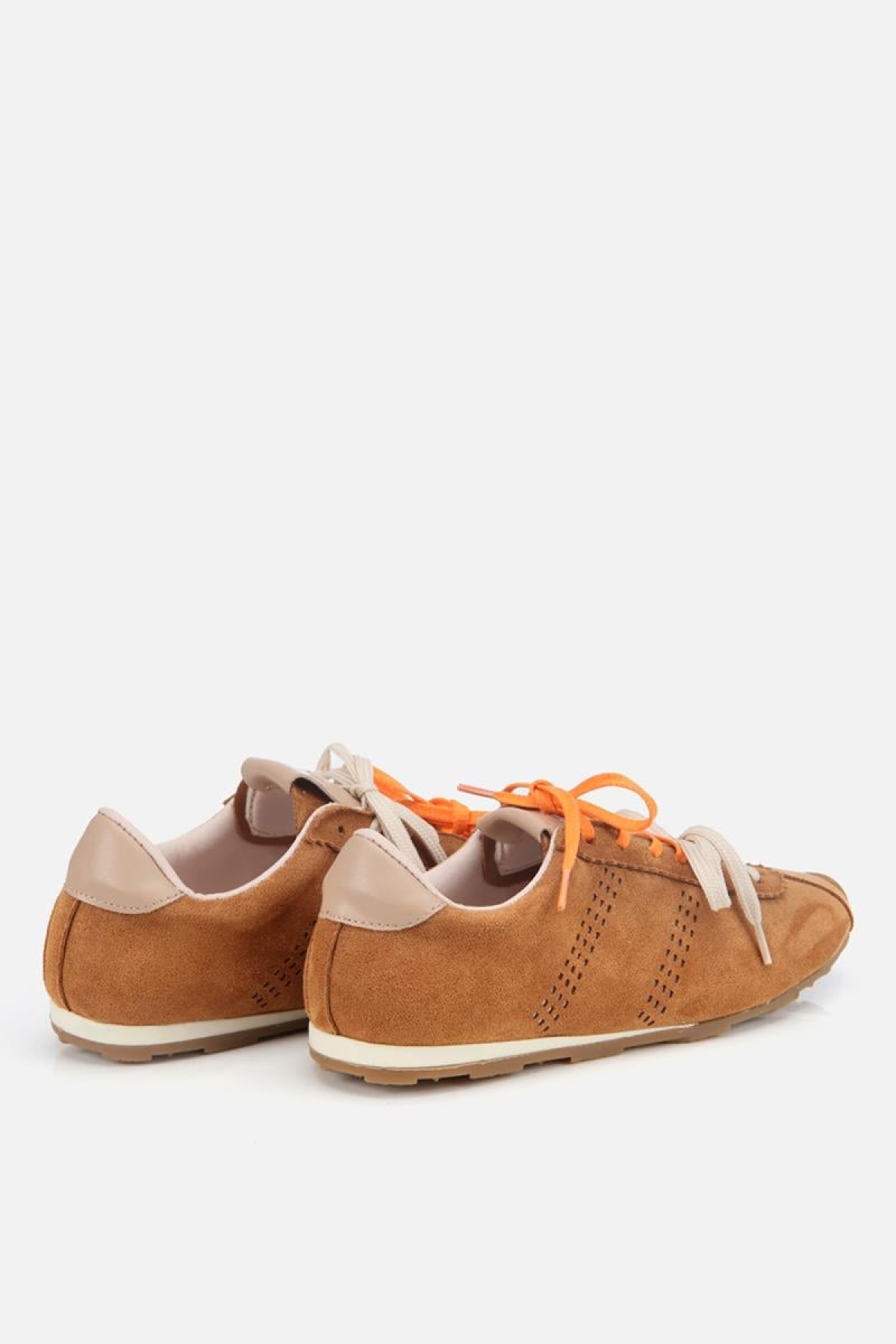 Kadın Süet Taba Spor Ayakkabı - Görsel 6