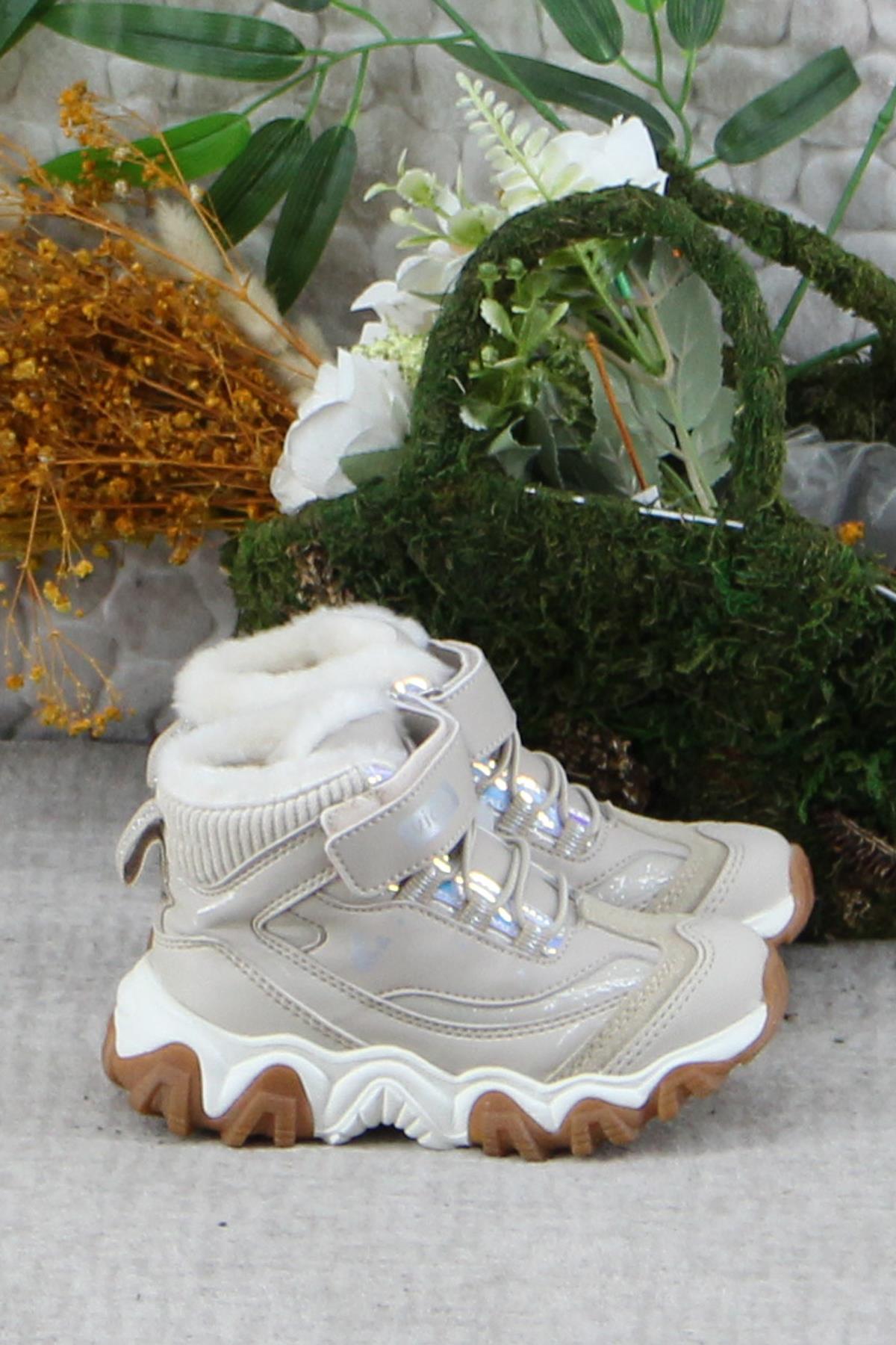 946.F24K.423 Bej Radus Big Kids Phylon Kız Çocuk Bot - Görsel 3