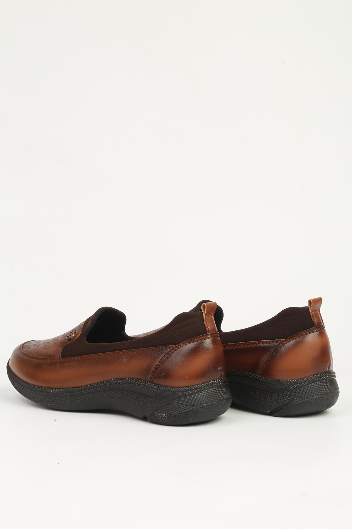 Taban Deri Spor Ayakkabı PC-55360 - Görsel 4