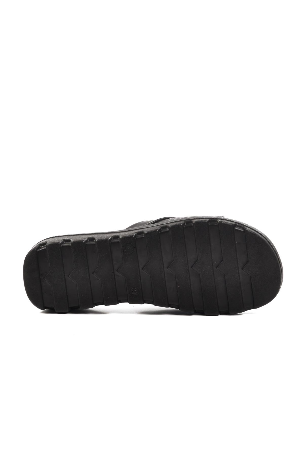 581026 Z Siyah Kadın Terlik - Görsel 6