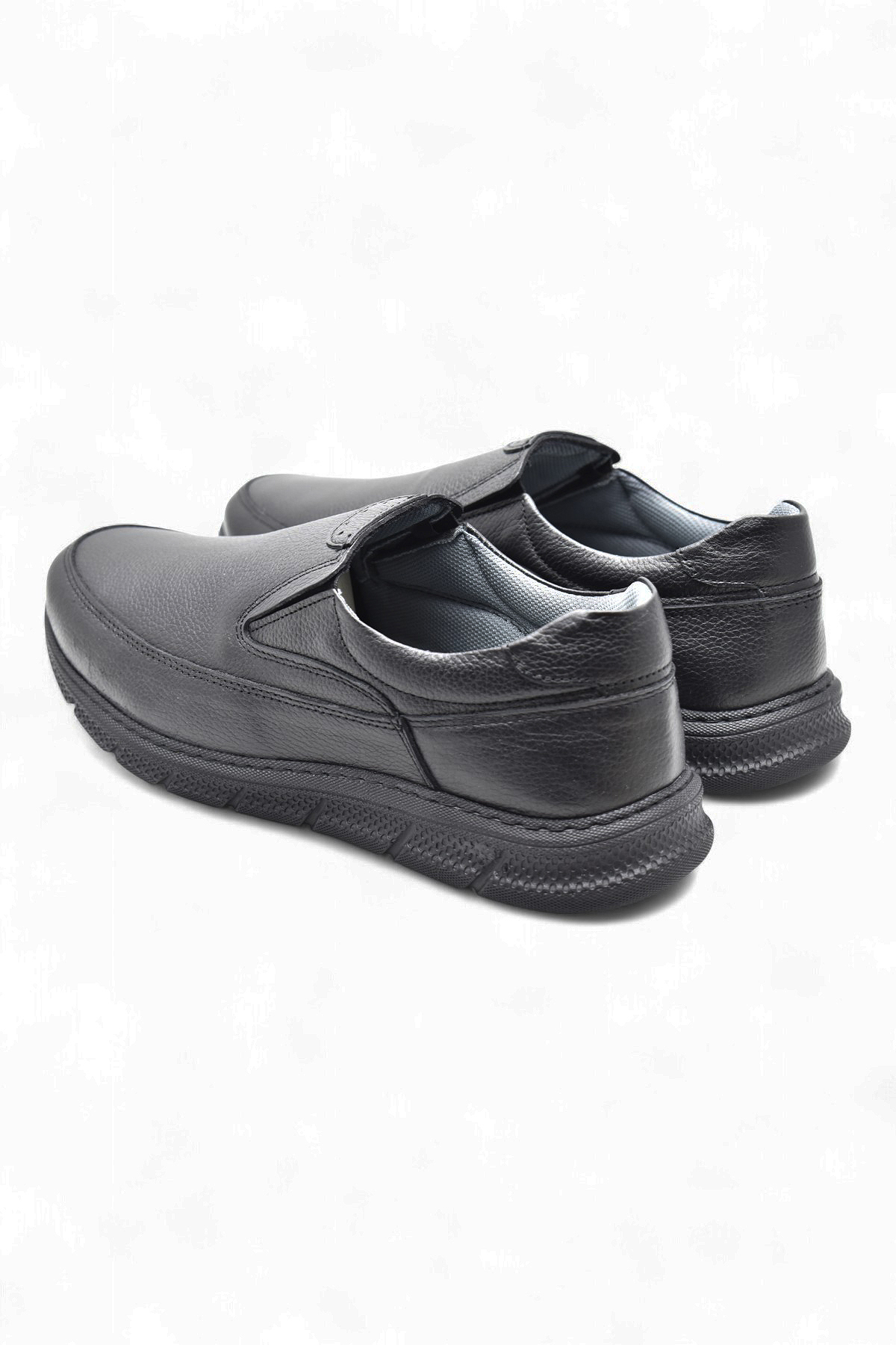 TAB202 Topuk Jelli Ortopedik Taban Hakiki Deri Erkek Ayakkabı Poli Hafif Taban - Görsel 6