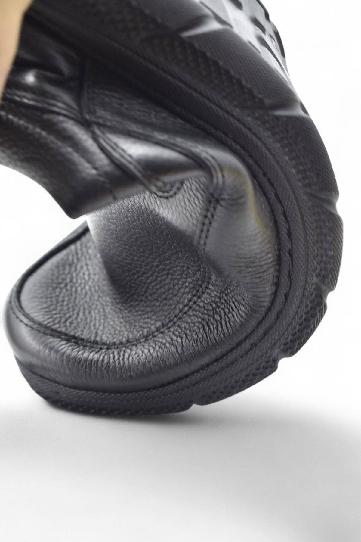 TAB202 Topuk Jelli Ortopedik Taban Hakiki Deri Erkek Ayakkabı Poli Hafif Taban - Görsel 9