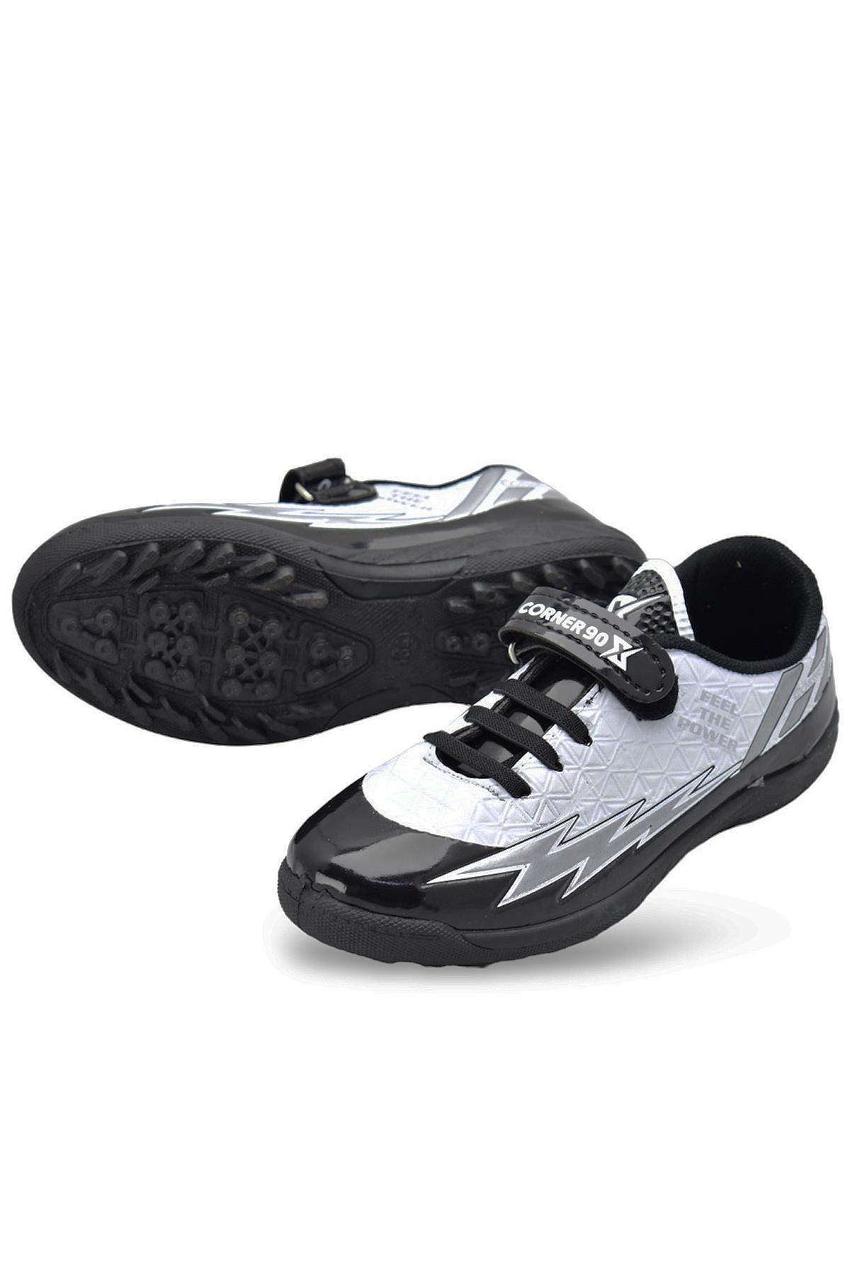 8085 Erkek Çocuk Halısaha Ayakkabı FUTBOL Çim Saha Halısaha - Görsel 4