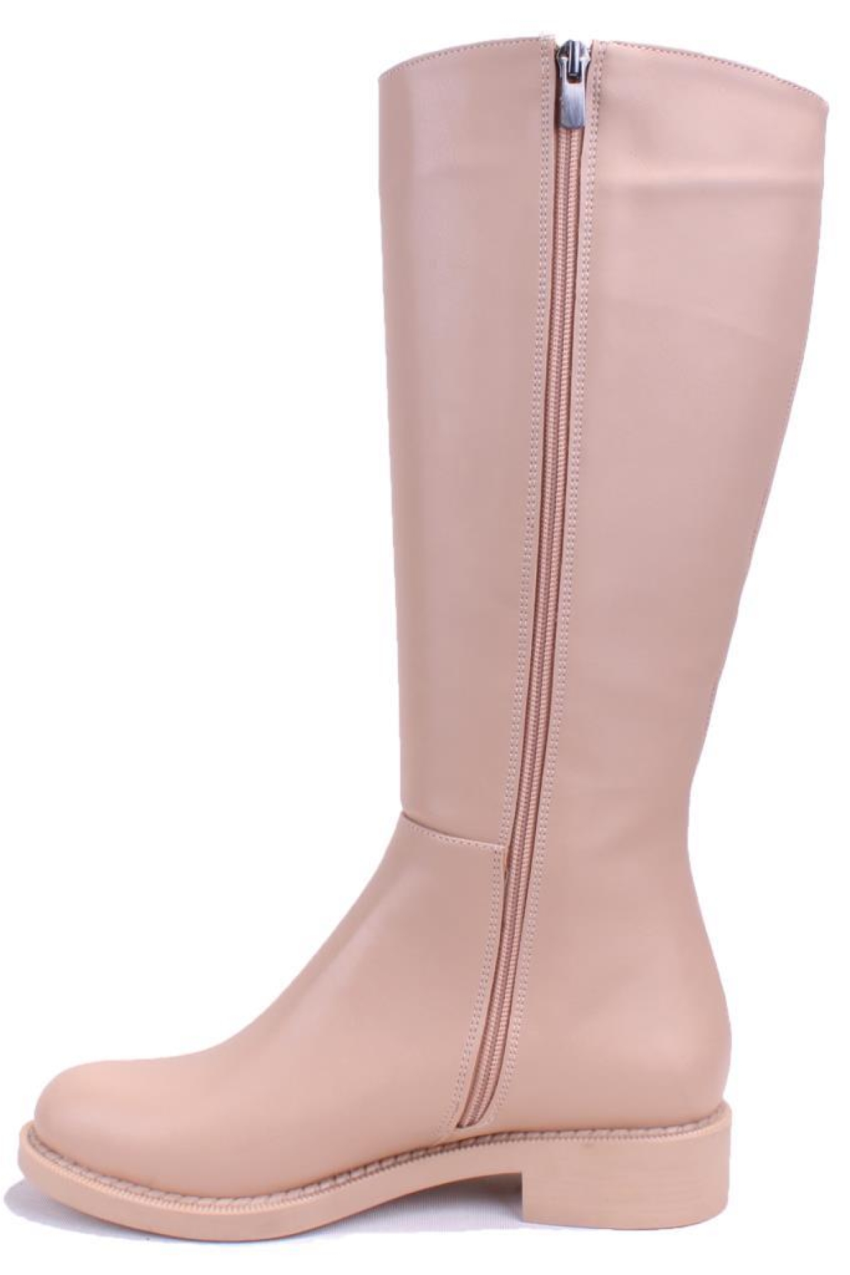 DZA07-1062765 Nut Günlük Düz Topuk Kadın Çizme - Görsel 4