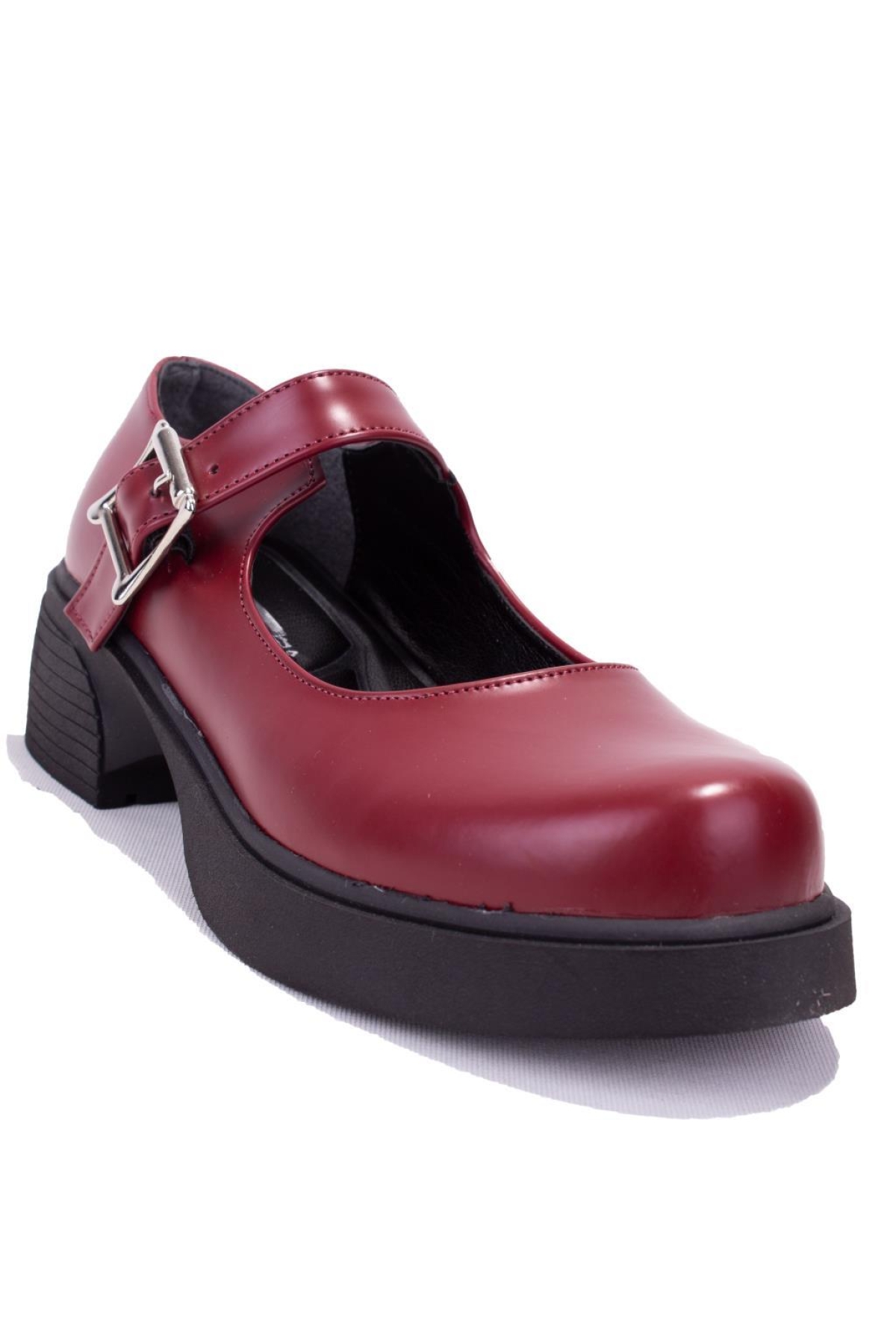 DZA07-1004213 Bordo Günlük Spor Klasik Kadın Ayakkabı - Görsel 3