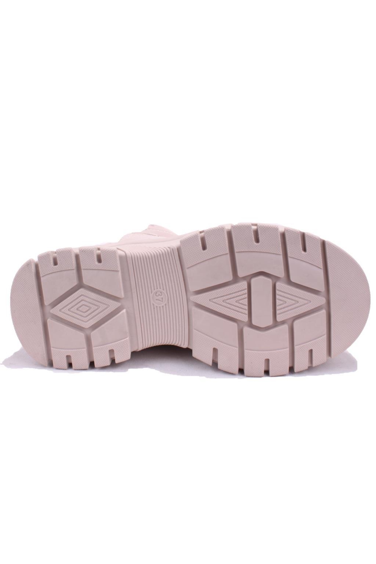 DZA07-627589 Bej Ortopedik Günlük DüzTopuk Kadın Bot - Görsel 5