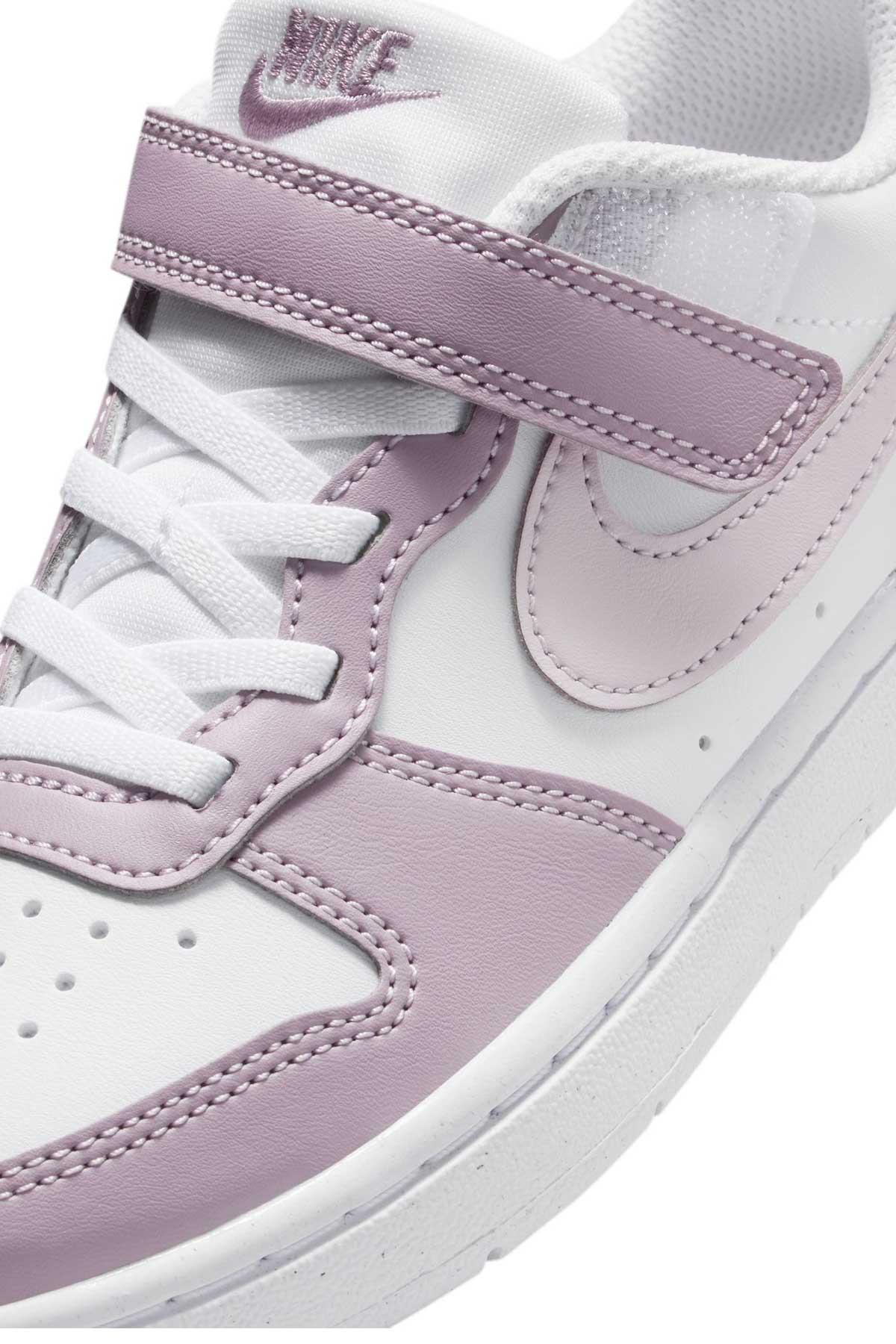 COURT BOROUGH LOW RECRAFT Beyaz Kız Çocuk Sneaker - Görsel 5