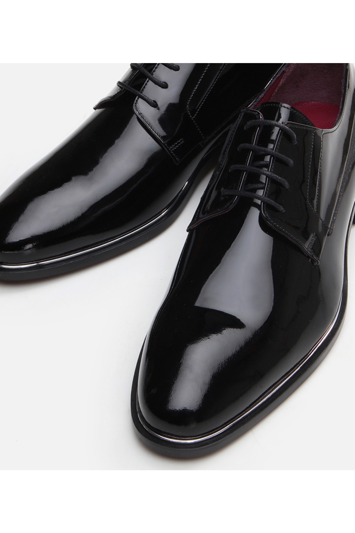 Erkek Deri Siyah Klasik Ayakkabı - Görsel 5