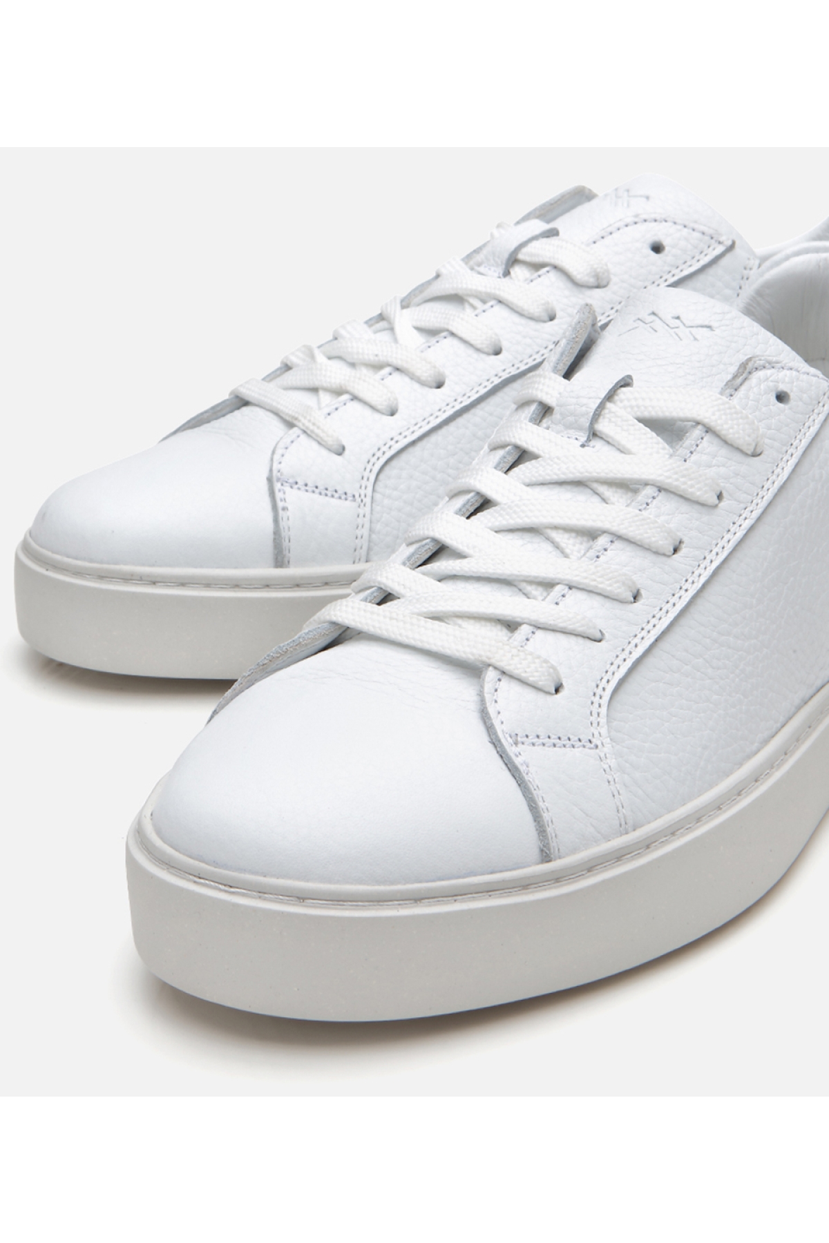 Erkek Deri Beyaz Günlük Ayakkabı - Görsel 5