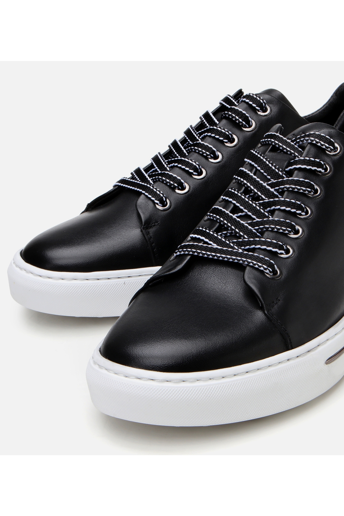 Erkek Deri Siyah Günlük Ayakkabı - Görsel 4