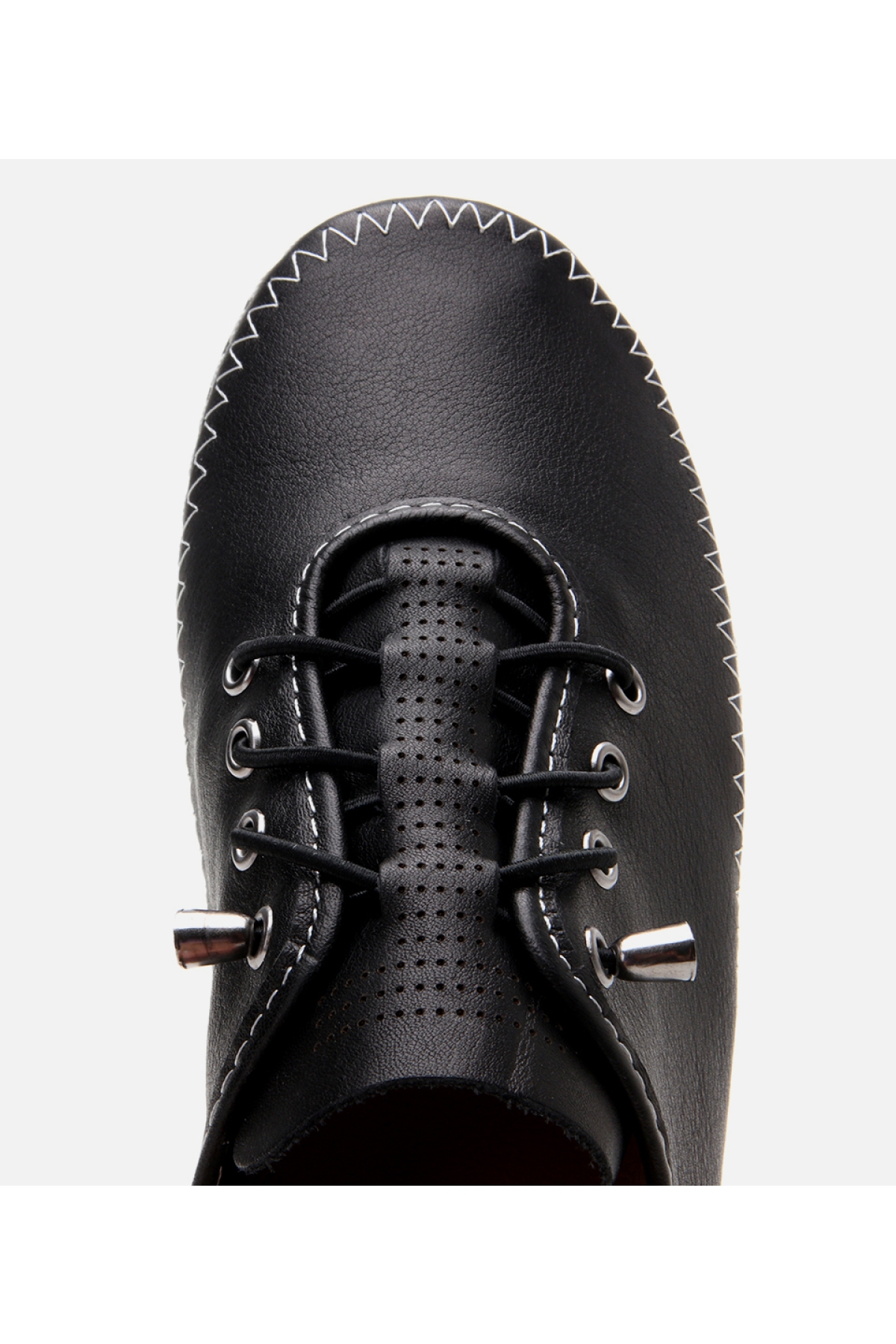 Hotiç Siyah Hotiç Deri Kadın Comfort Ayakkabı