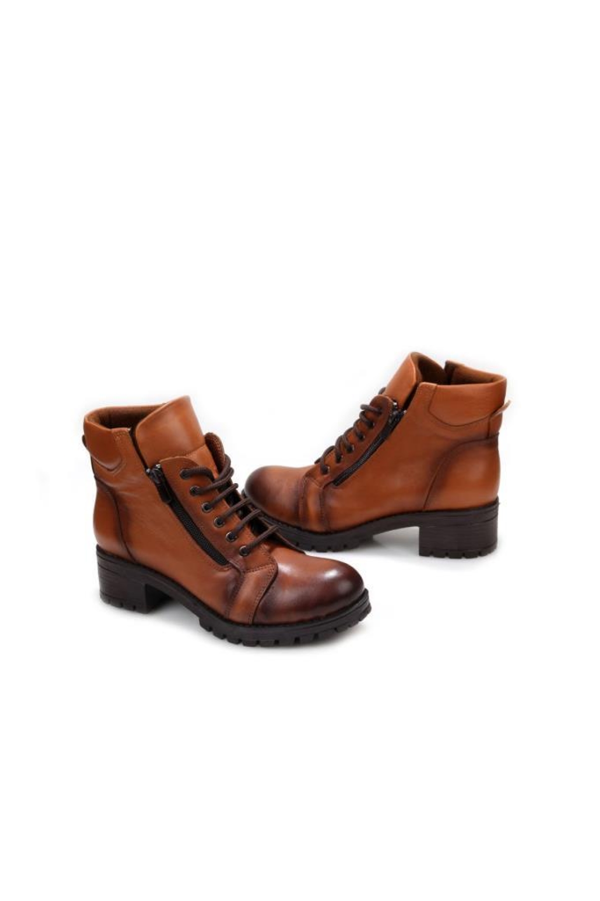 Scavia 03061 Orto Pedik Kadın Günlük Termal Deri Bot - Görsel 6