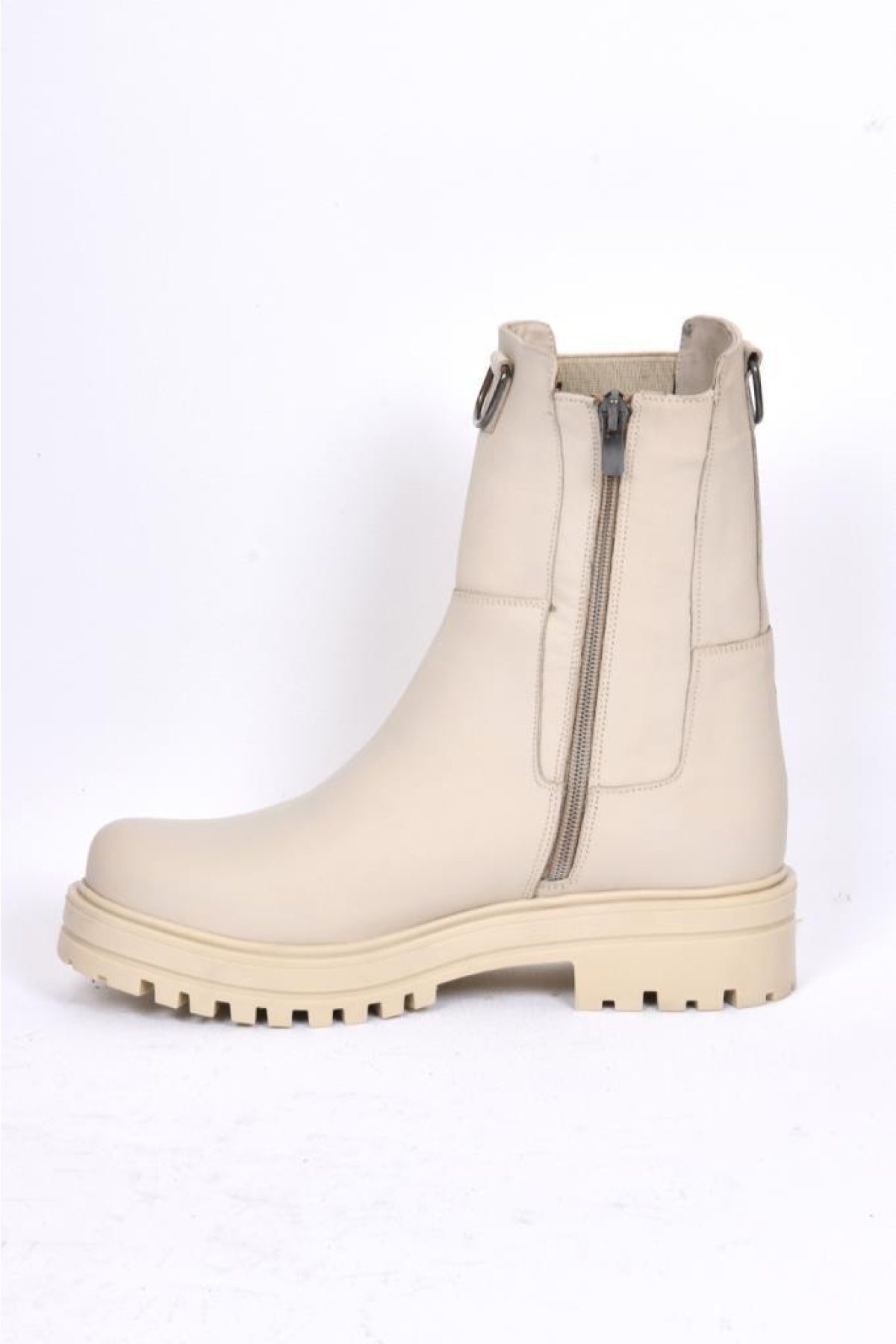 66179 Kadın Günlük Hakiki Deri Bot - Görsel 5
