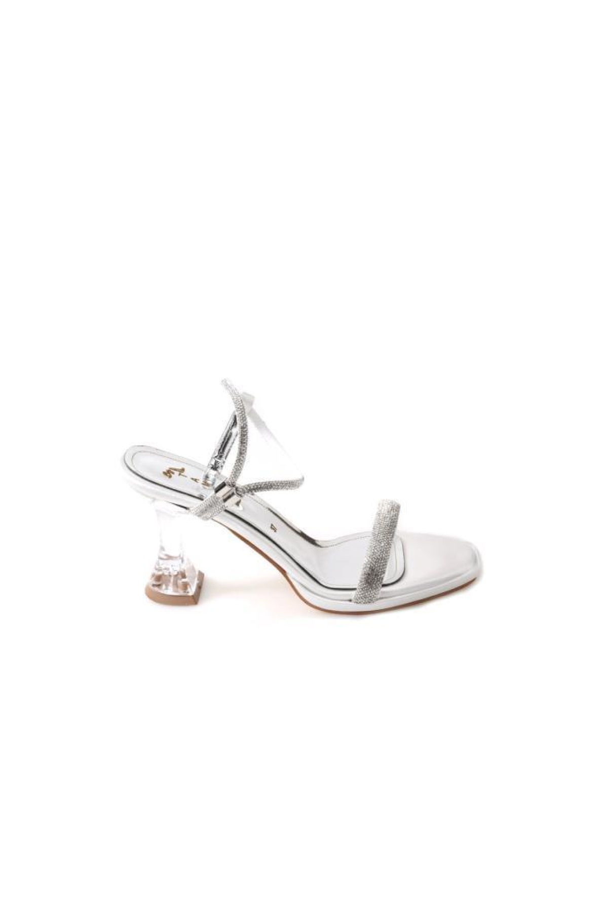 Tamer 02838 8,5 Topuklu Kadın Abiye Sandalet Ayakkabı - Görsel 3
