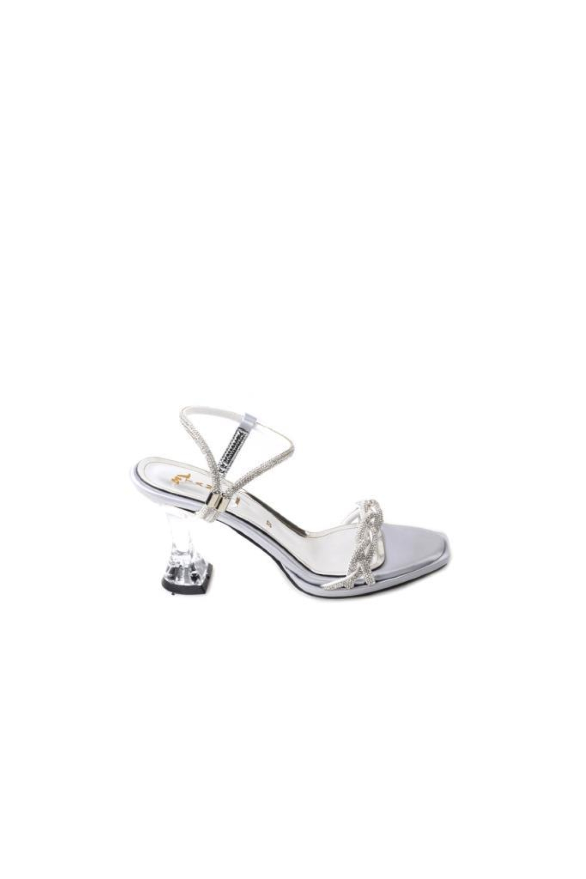 Tamer 02837 8,5 Topuklu Kadın Abiye Sandalet Ayakkabı - Görsel 3