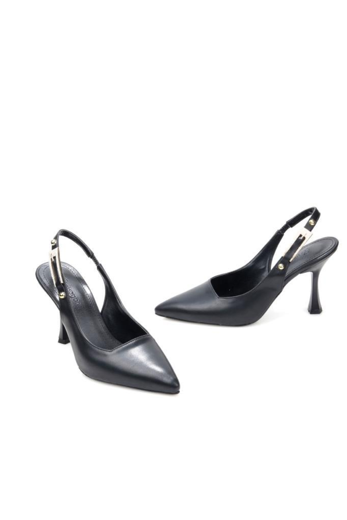 Pisagor Ps-32620 8,5 Cm Topuklu Kadın Stiletto Ayakkabı - Görsel 4