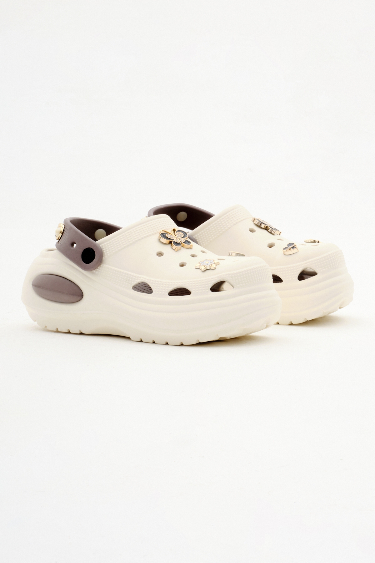 Tonny Black Tonny Black Çok Renkli Kadın Bej Vizon Çıkartılabilir Taban Zincir Detaylı Yüksek Taban Eva Sandalet Sandalet & Terlik | Flo Çok Renkli - 3. görsel