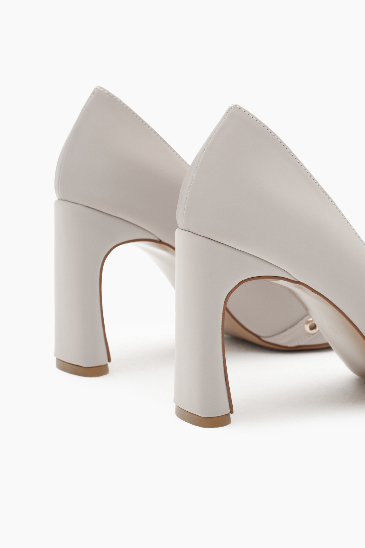 Kadın Taş Neolit Taban Önü Şerit Tokalı Yüksek Topuklu Ayakkabı - Görsel 6