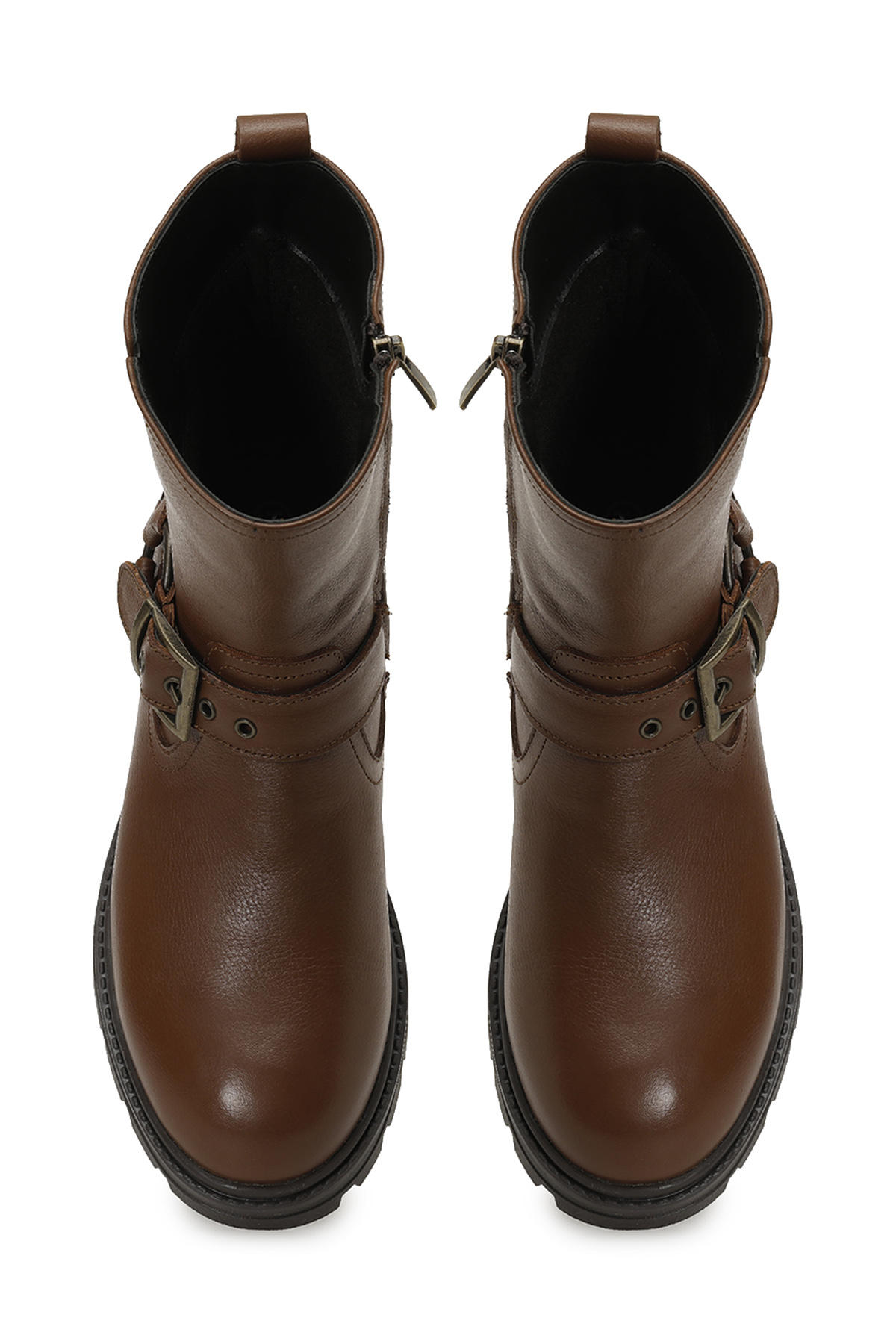 MARISOL 5PR Taba Kadın Biker Bot - Görsel 5