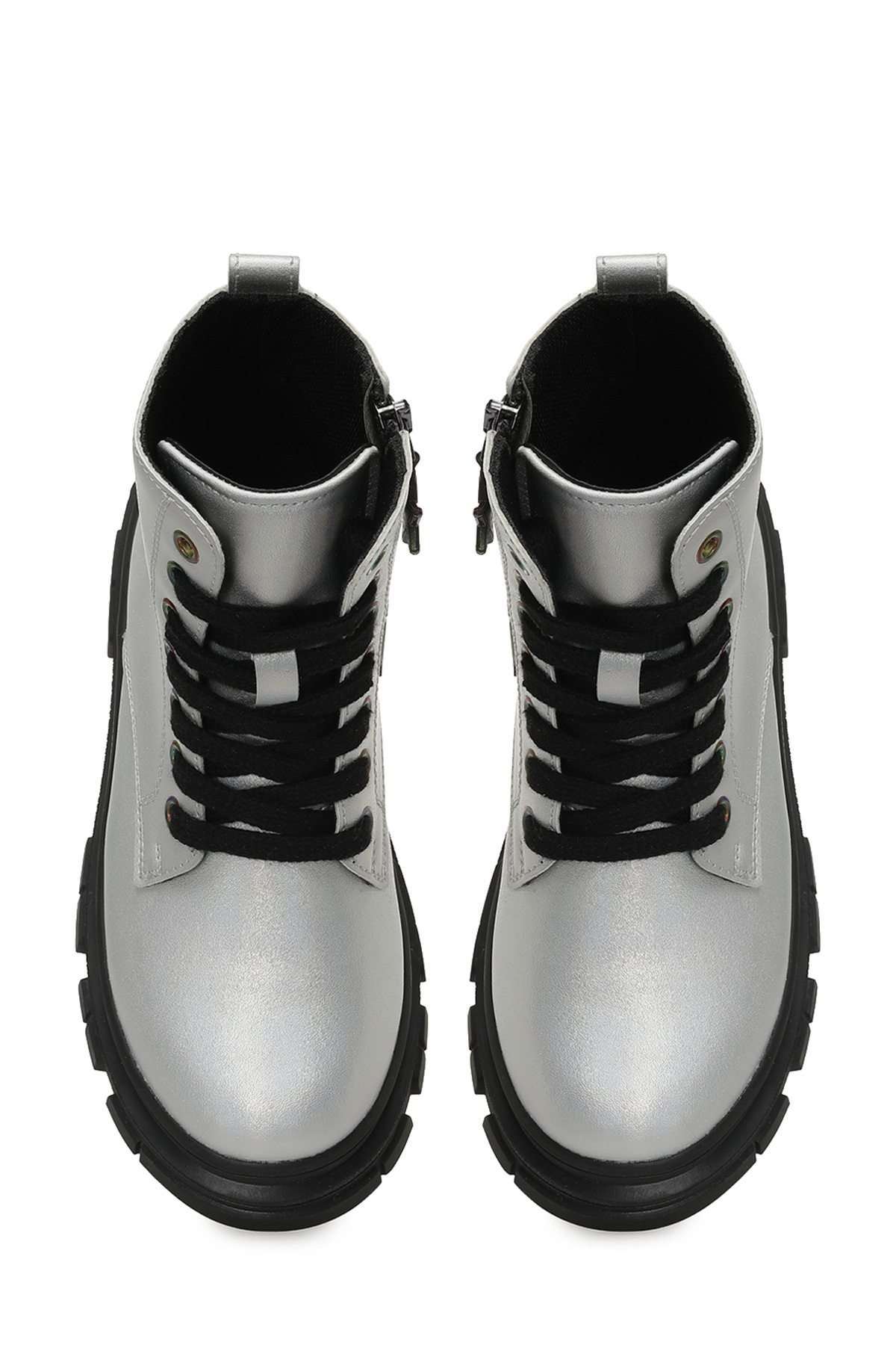 Polaris ZESY.F5PR Gümüş Kız Çocuk Biker Bot - Görsel 5