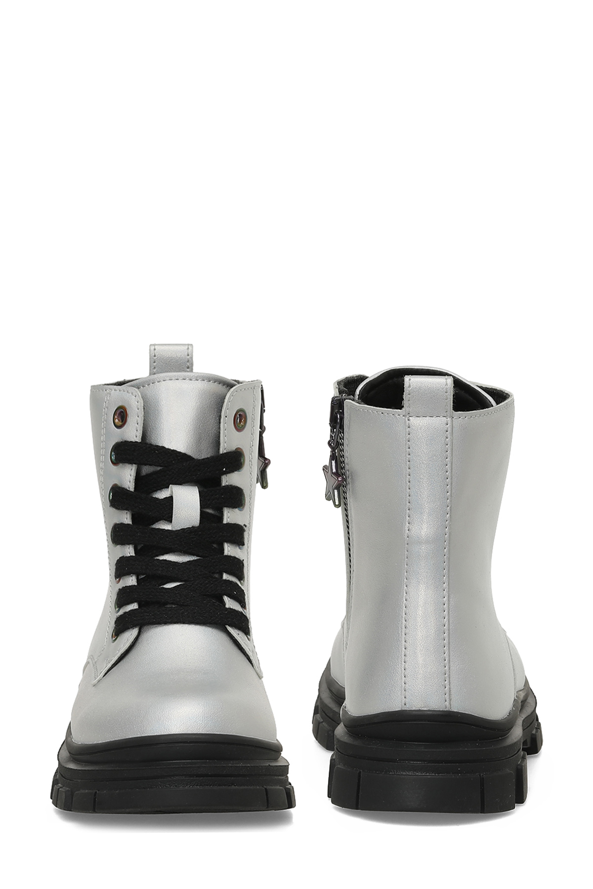 Polaris ZESY.F5PR Gümüş Kız Çocuk Biker Bot - Görsel 6