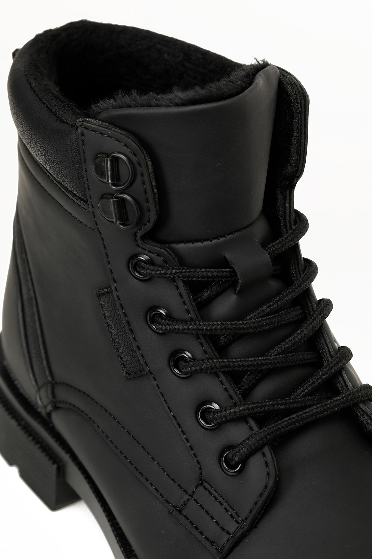 LORE KRK 5PR Siyah Erkek Kürklü Bot - Görsel 8